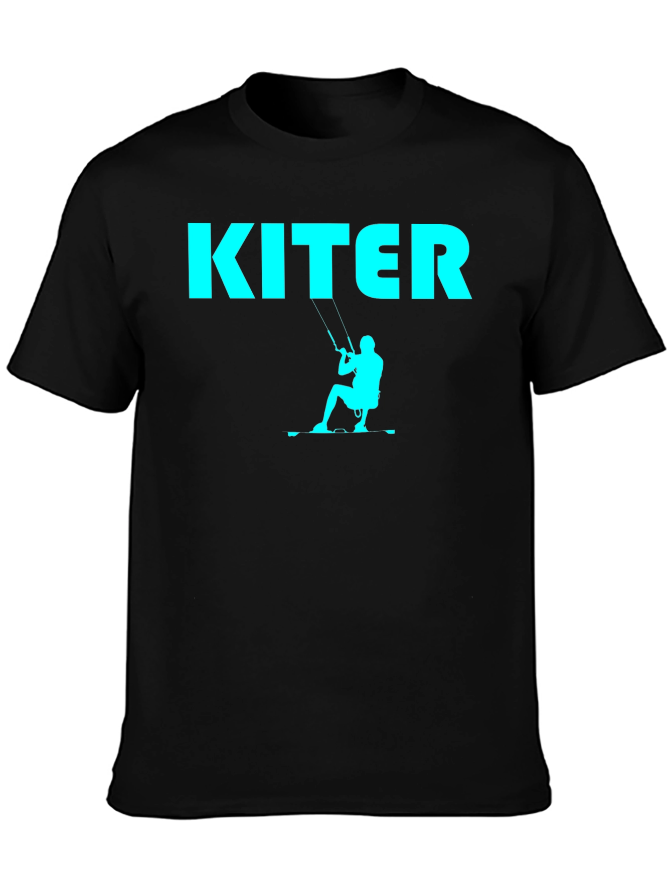 Kiter Graphic Tee - Black