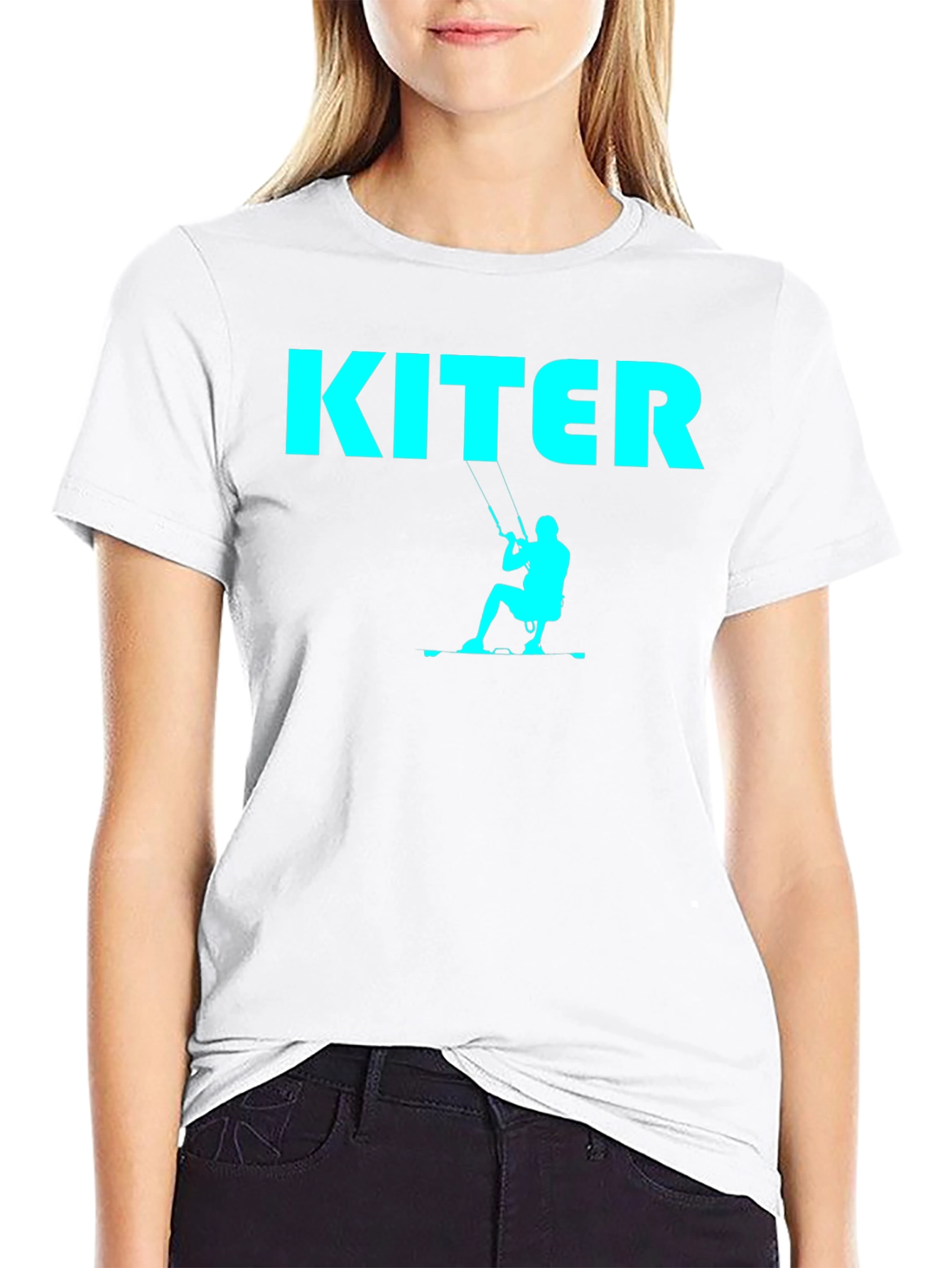 Kiter Graphic Tee - Black