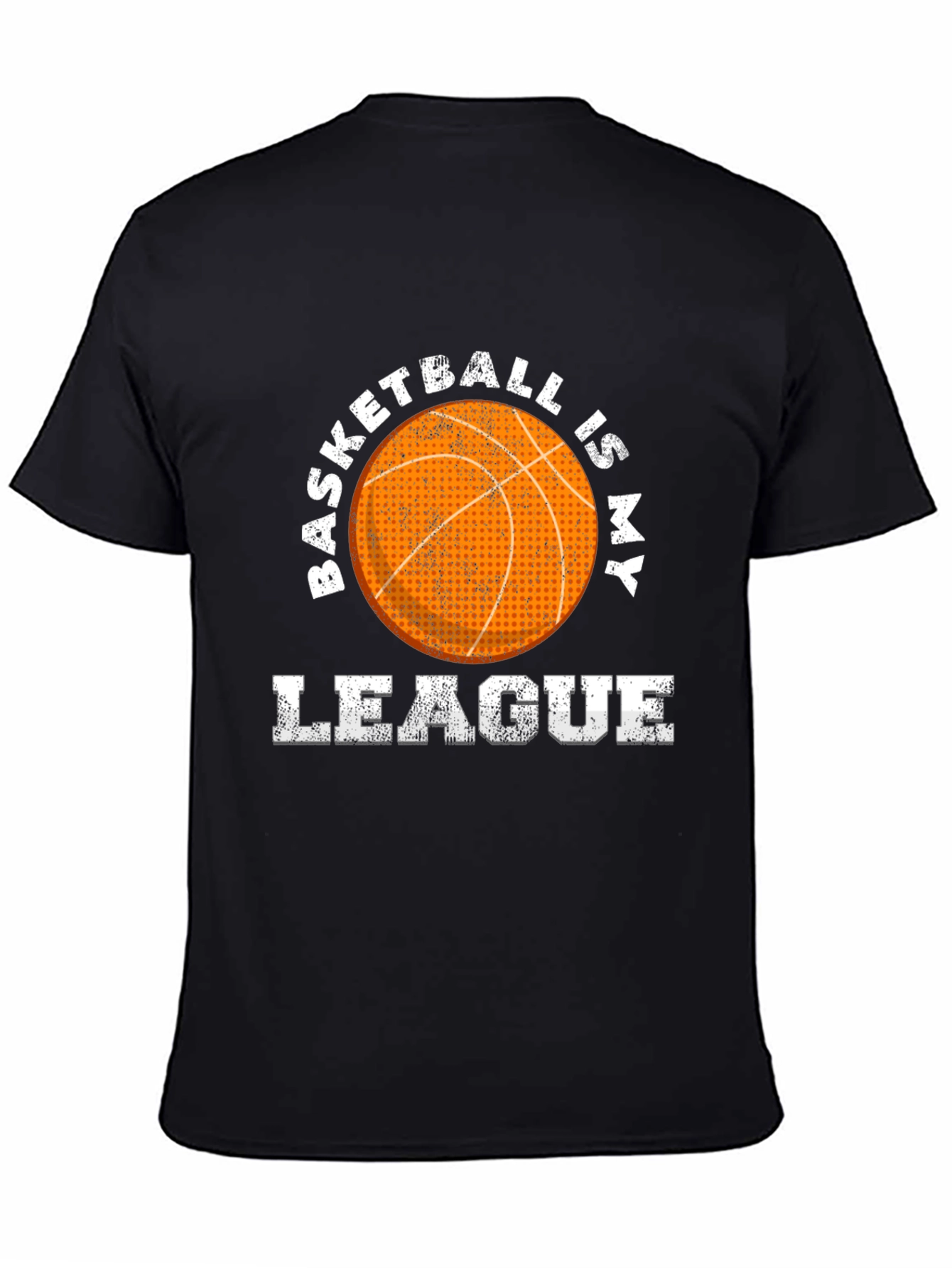Basketball Is My League Graphic Tee