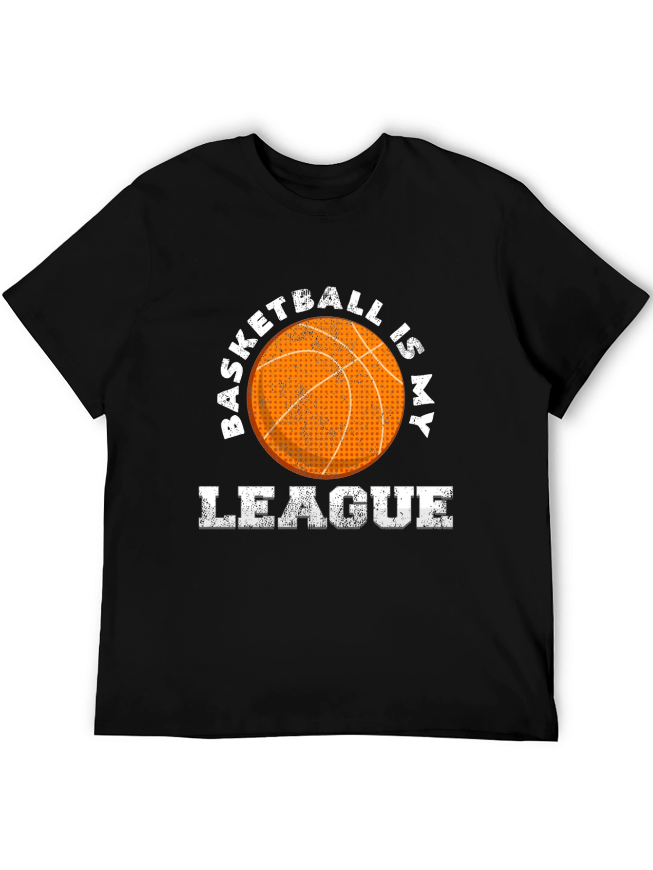 Basketball Is My League Graphic Tee