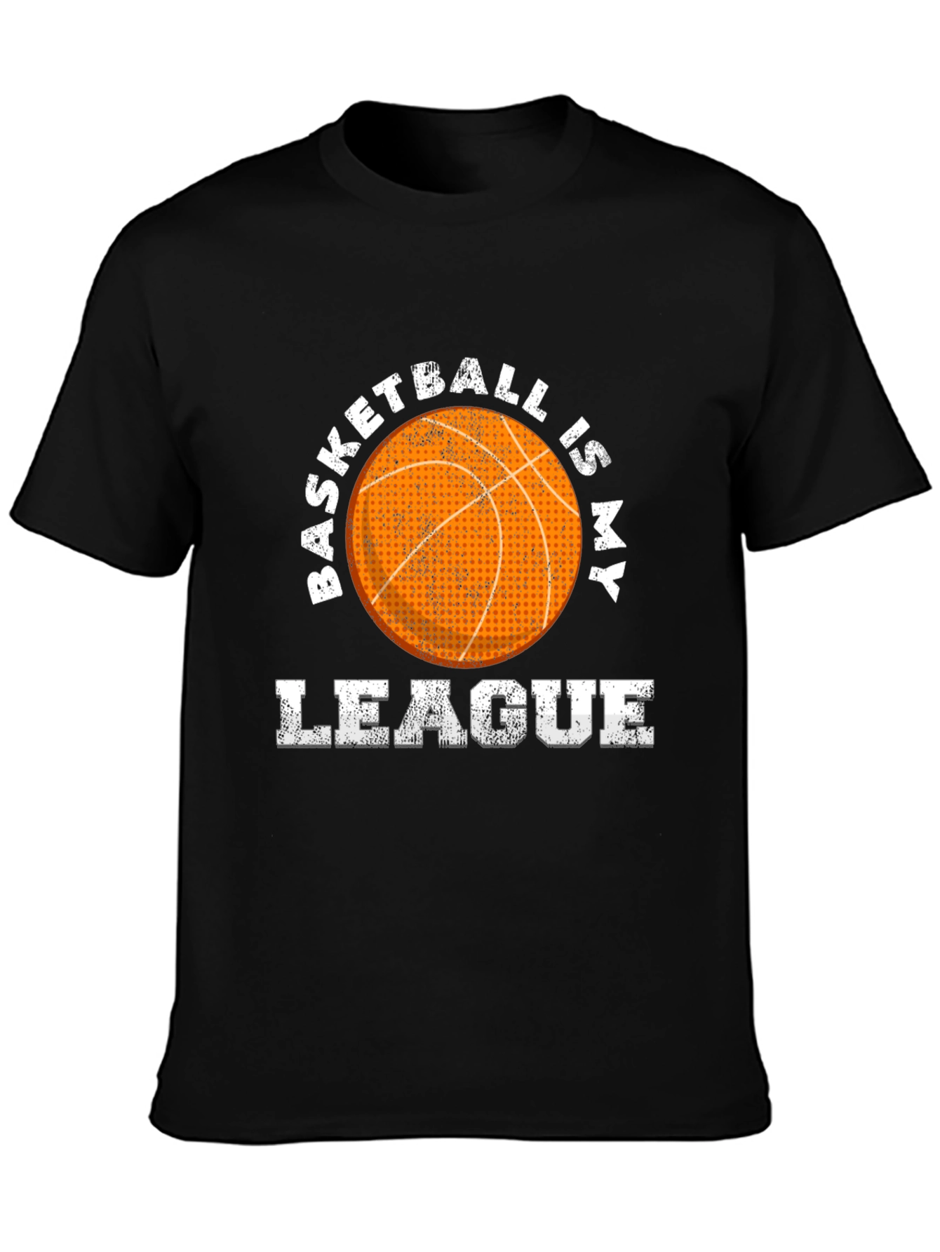Basketball Is My League Graphic Tee
