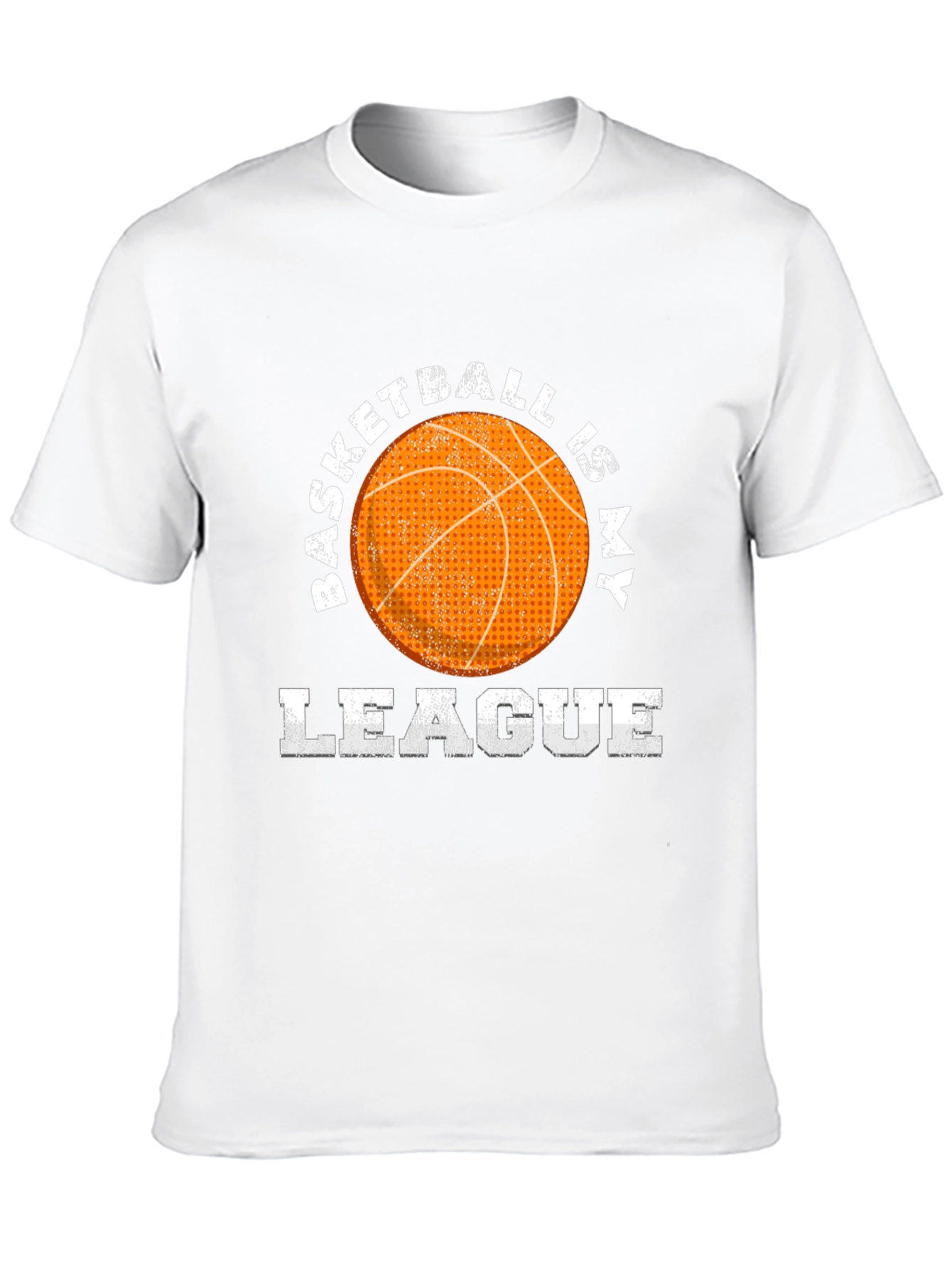 Basketball Is My League Graphic Tee