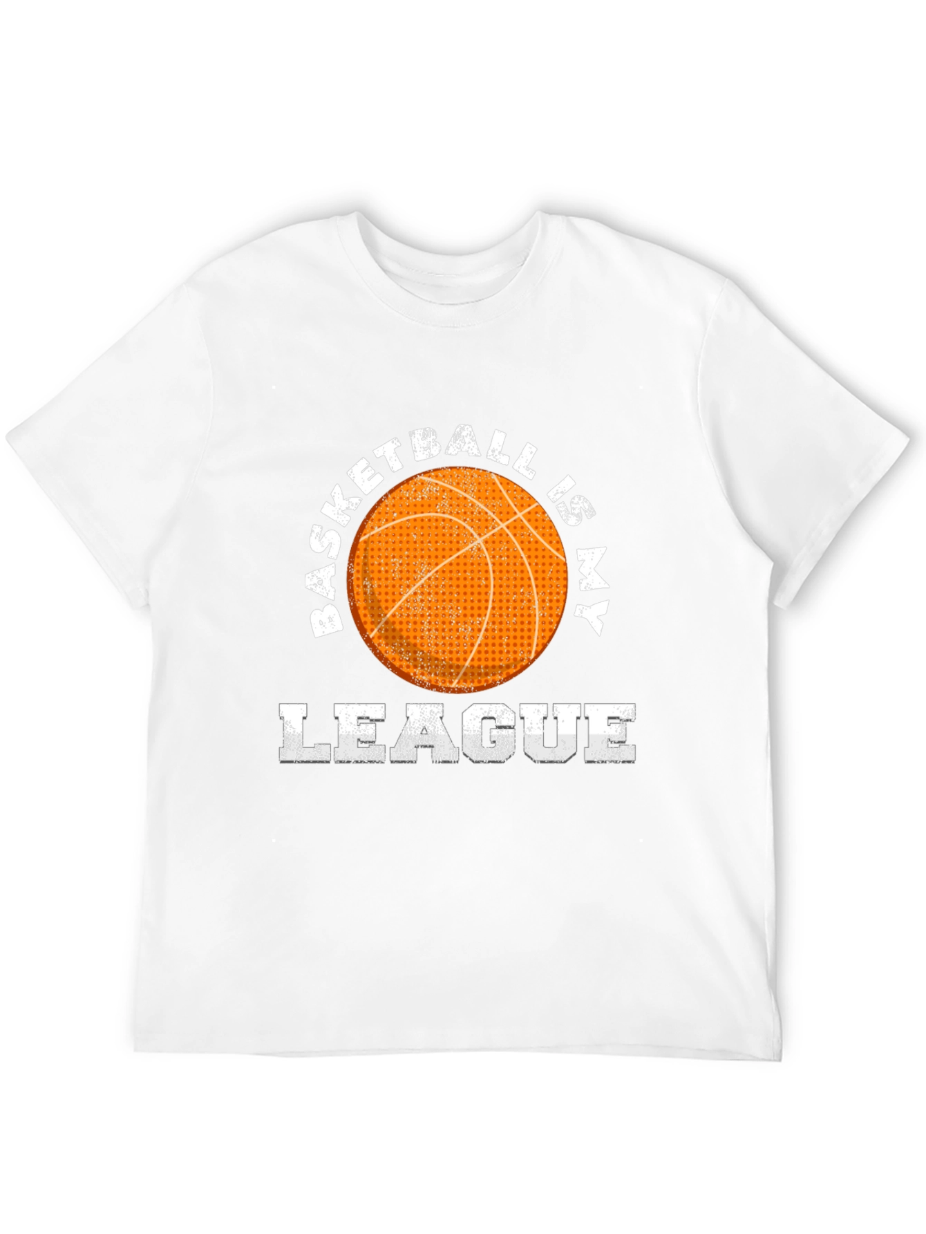 Basketball Is My League Graphic Tee