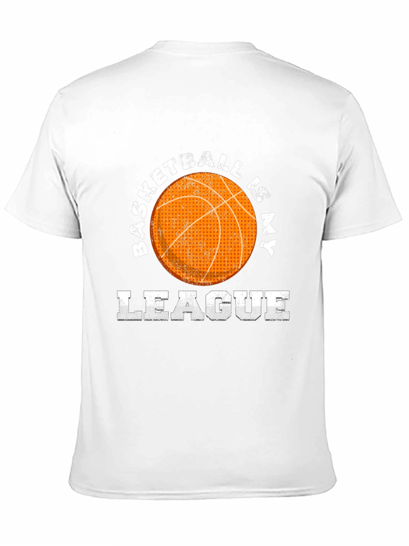 Basketball Is My League Graphic Tee