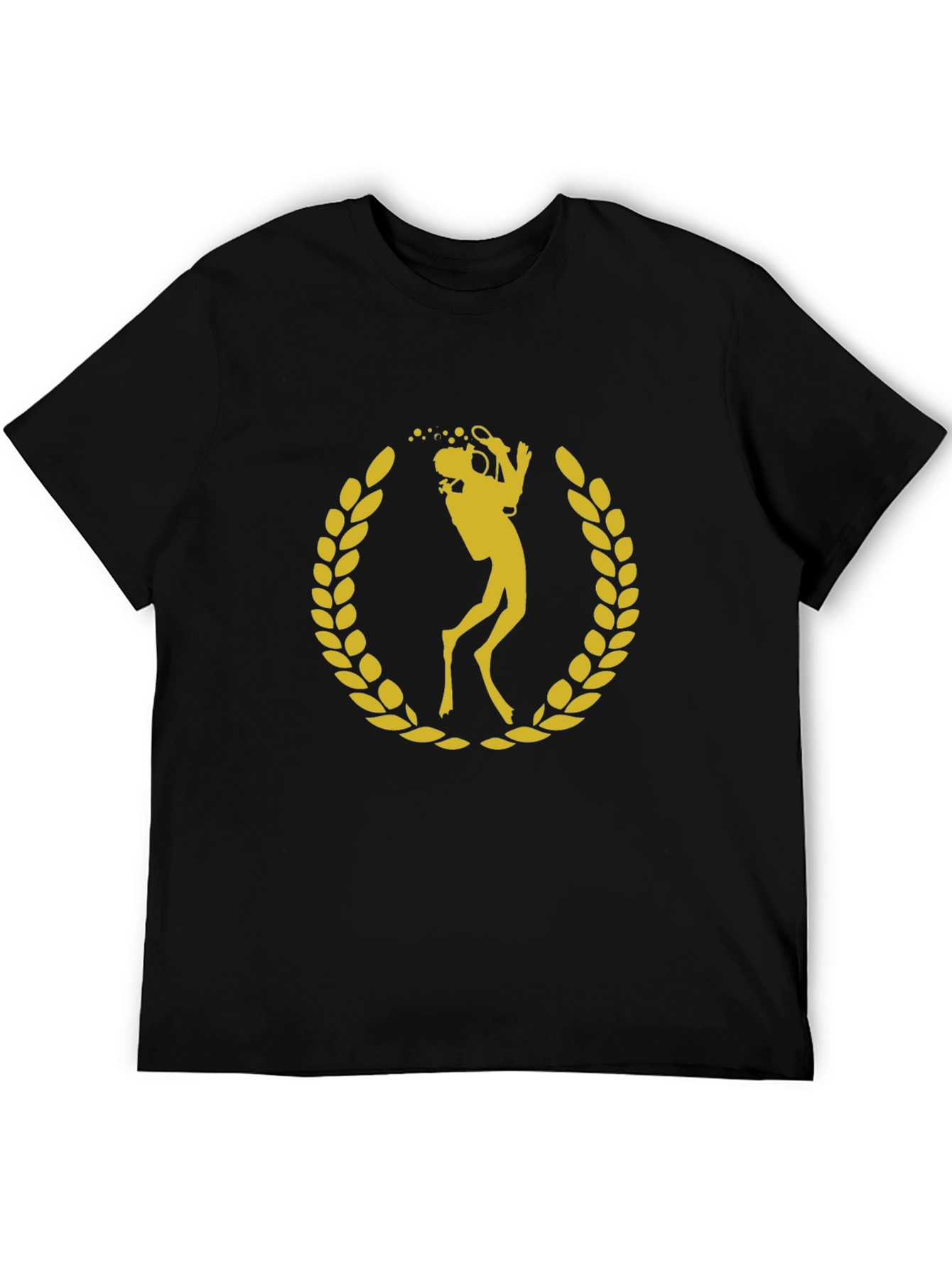 Diver Laurel Wreath Graphic T-Shirt