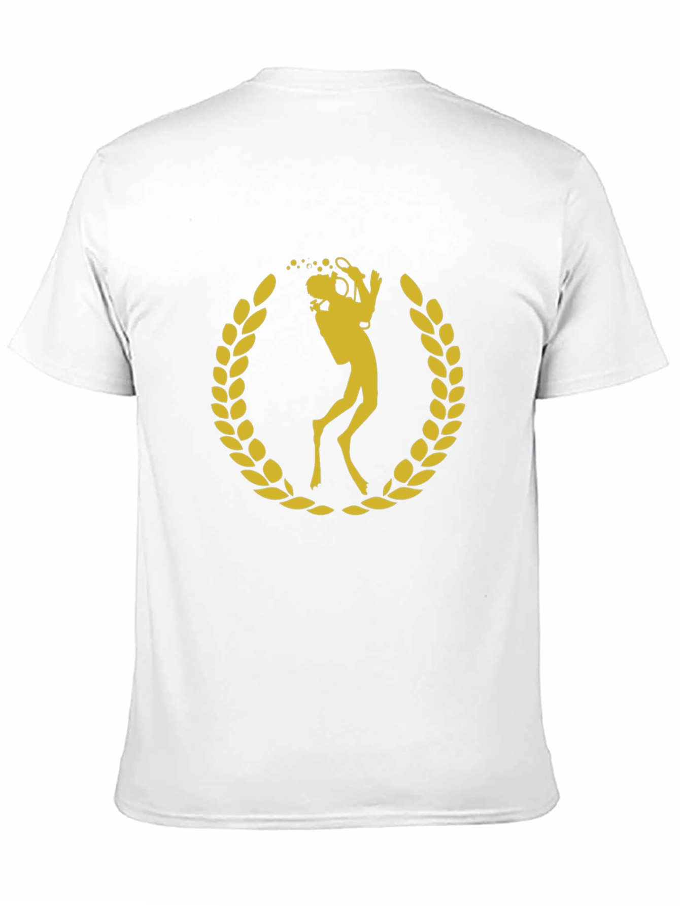 Diver Laurel Wreath Graphic T-Shirt
