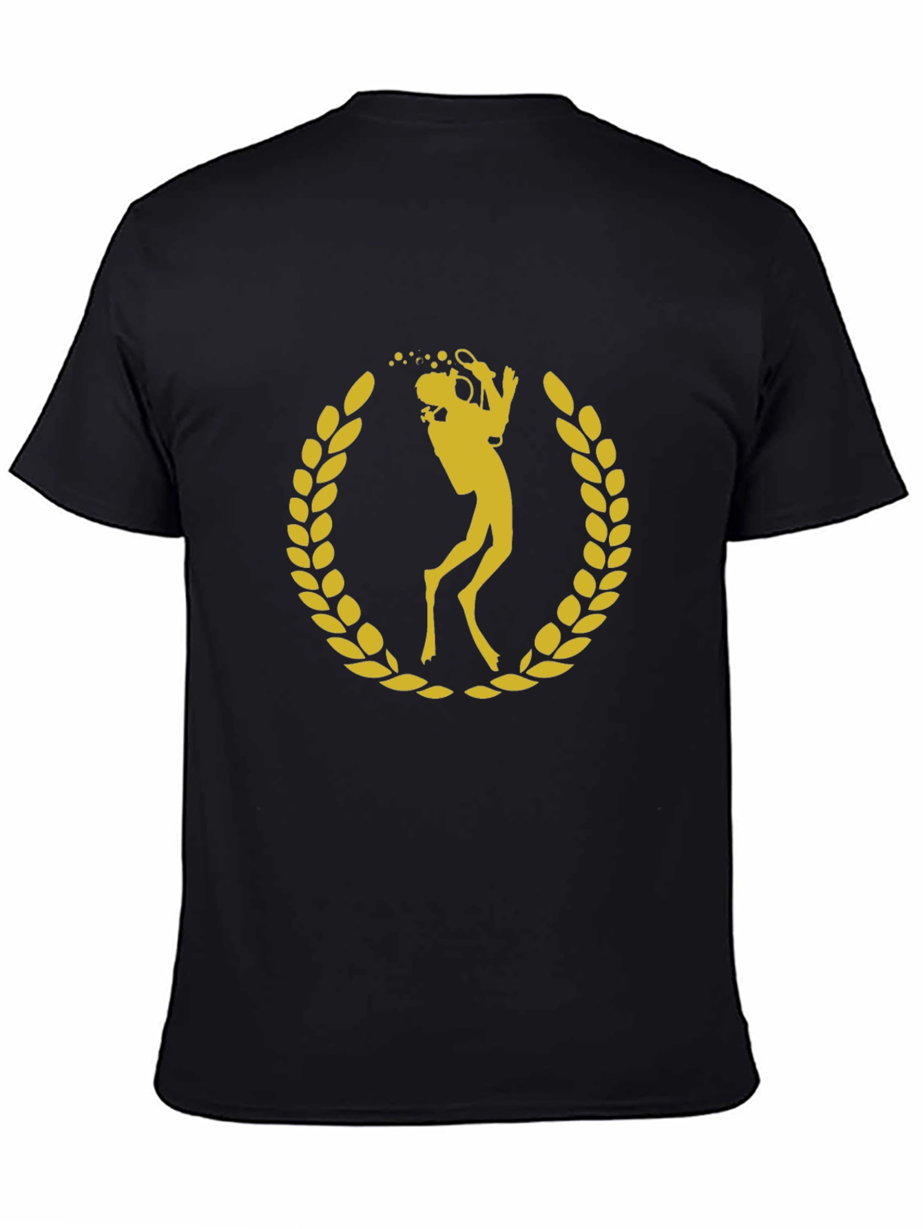 Diver Laurel Wreath Graphic T-Shirt