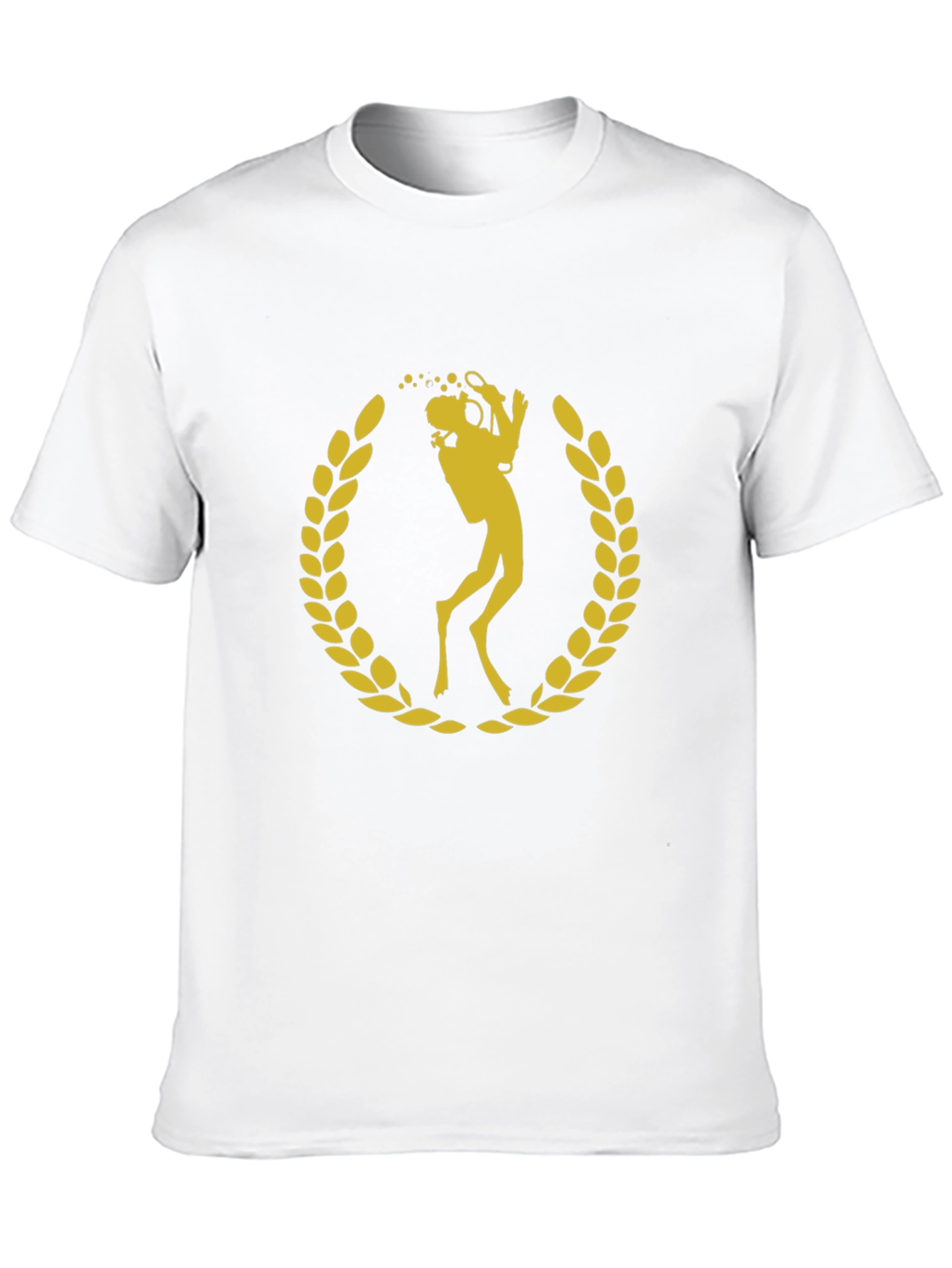 Diver Laurel Wreath Graphic T-Shirt
