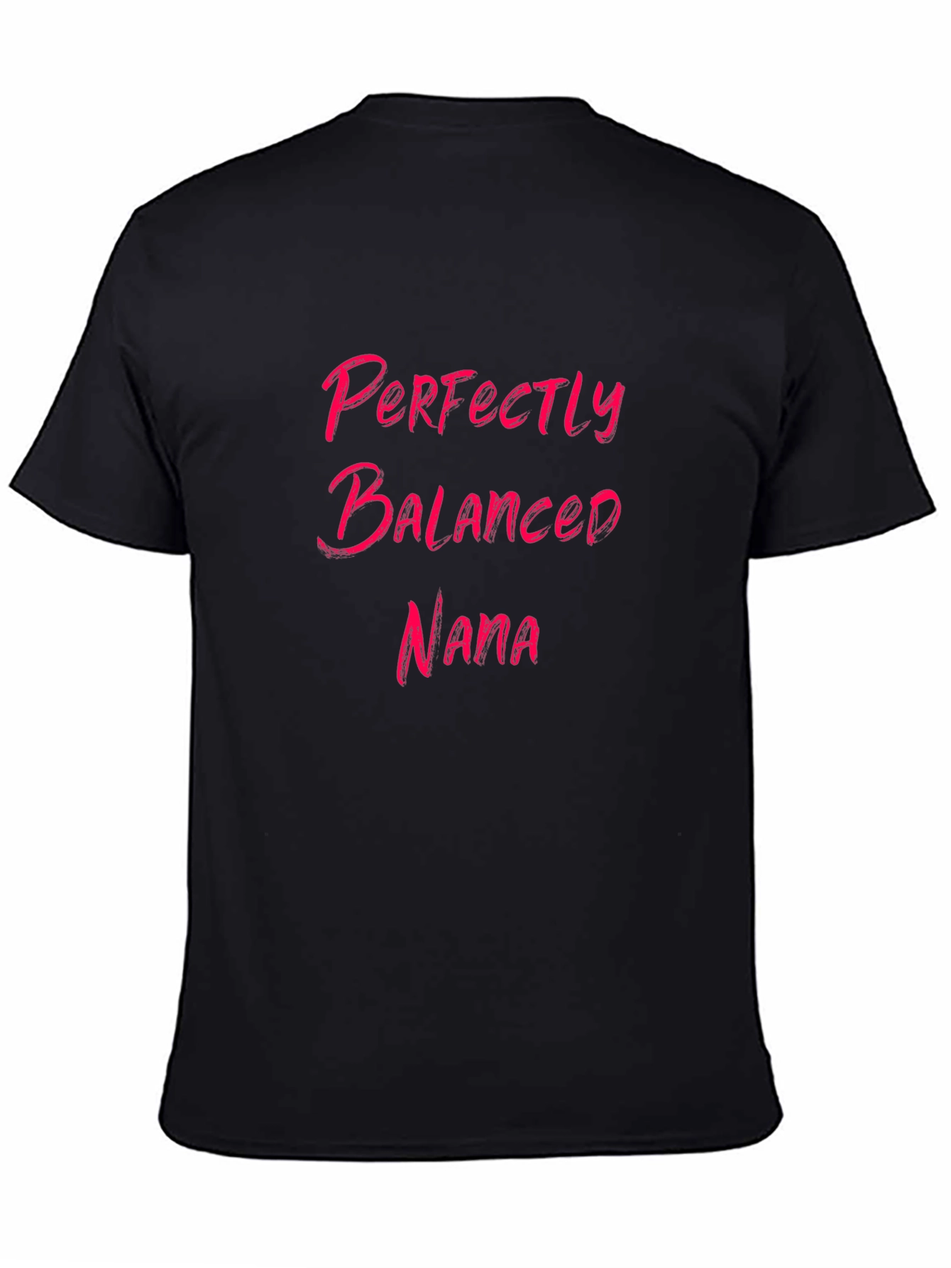 Perfectly Balanced Nana Graphic Tee - Black