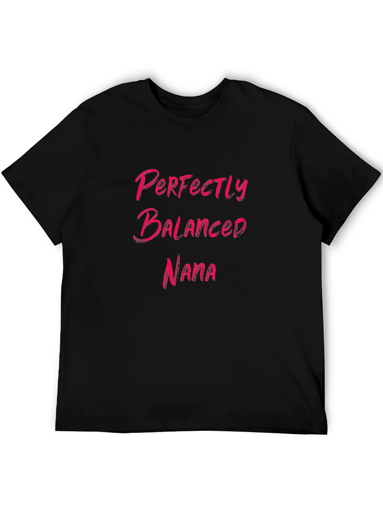 Perfectly Balanced Nana Graphic Tee - Black
