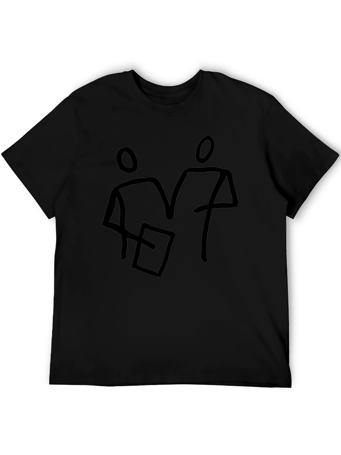 Minimalist Reader Graphic T-Shirt
