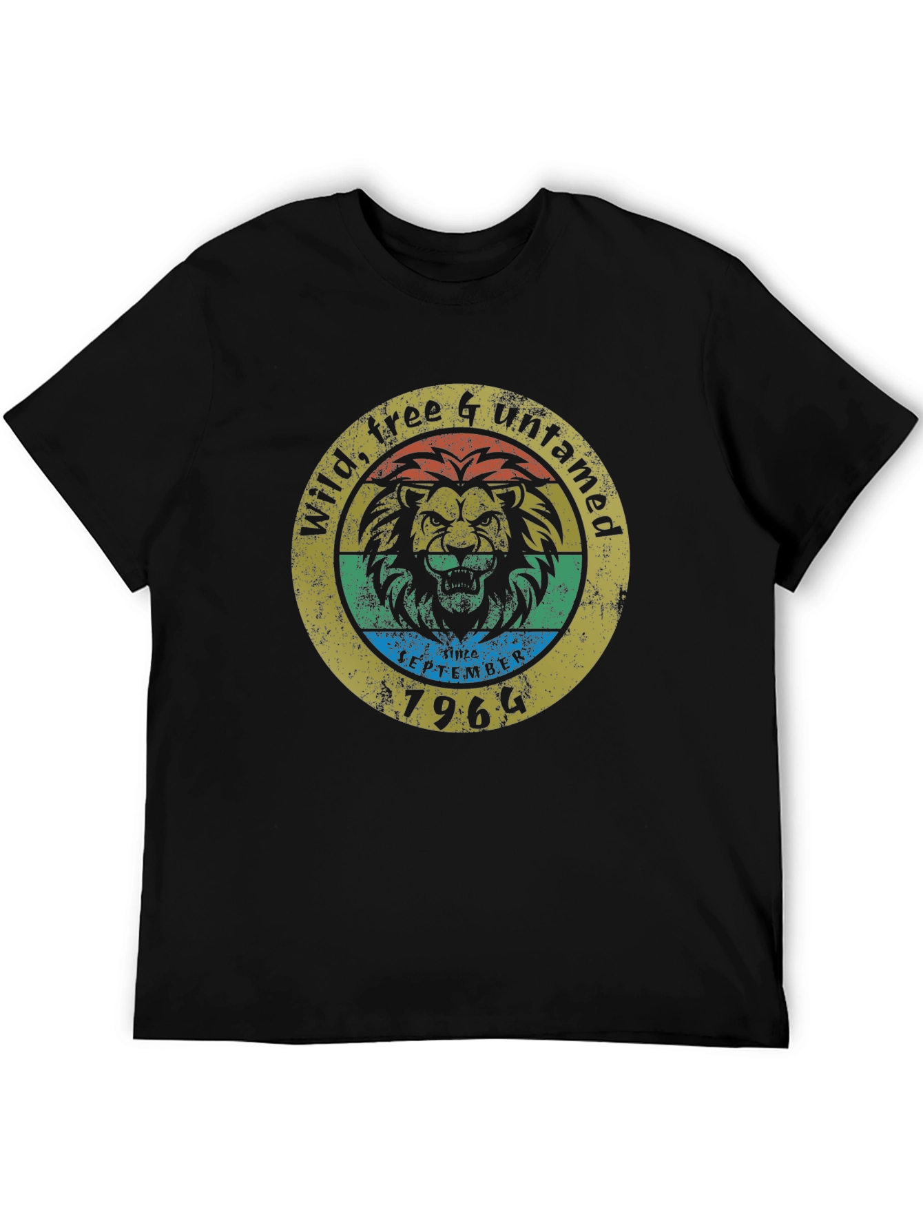 Wild Free & Untamed 1964 Lion Graphic Tee