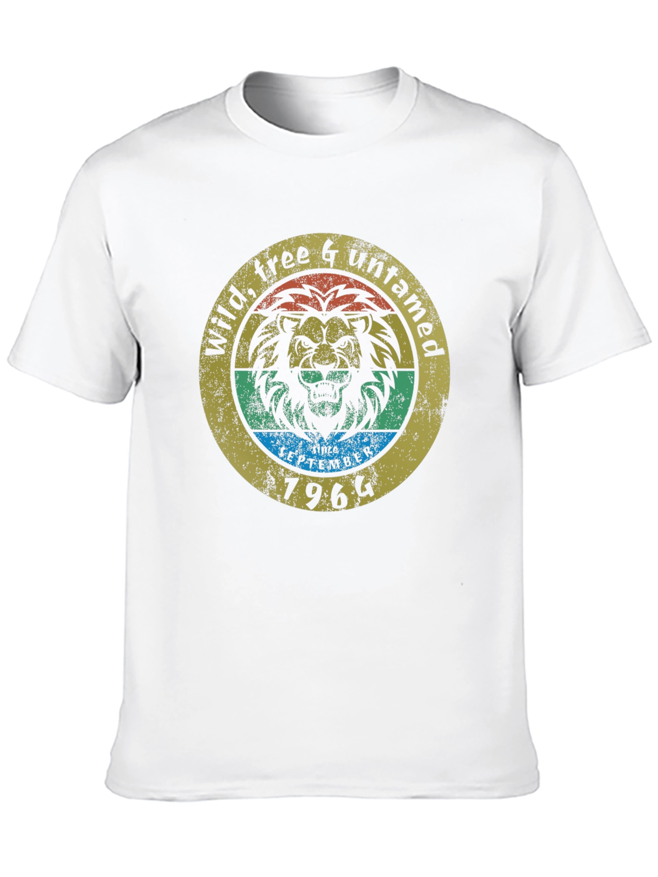 Wild Free & Untamed 1964 Lion Graphic Tee