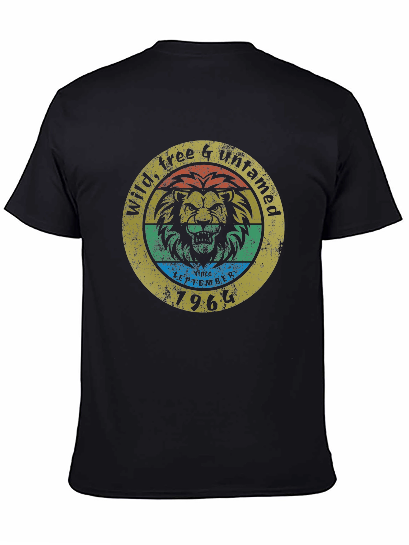 Wild Free & Untamed 1964 Lion Graphic Tee