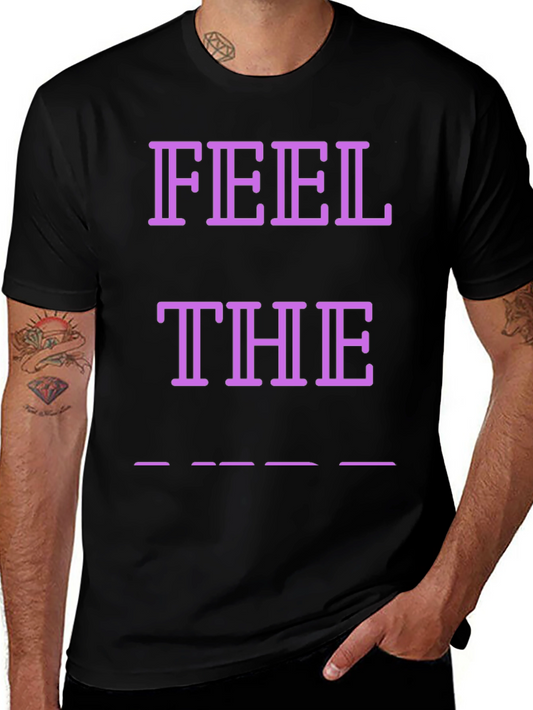 Feel the Vibes Black Graphic Tee