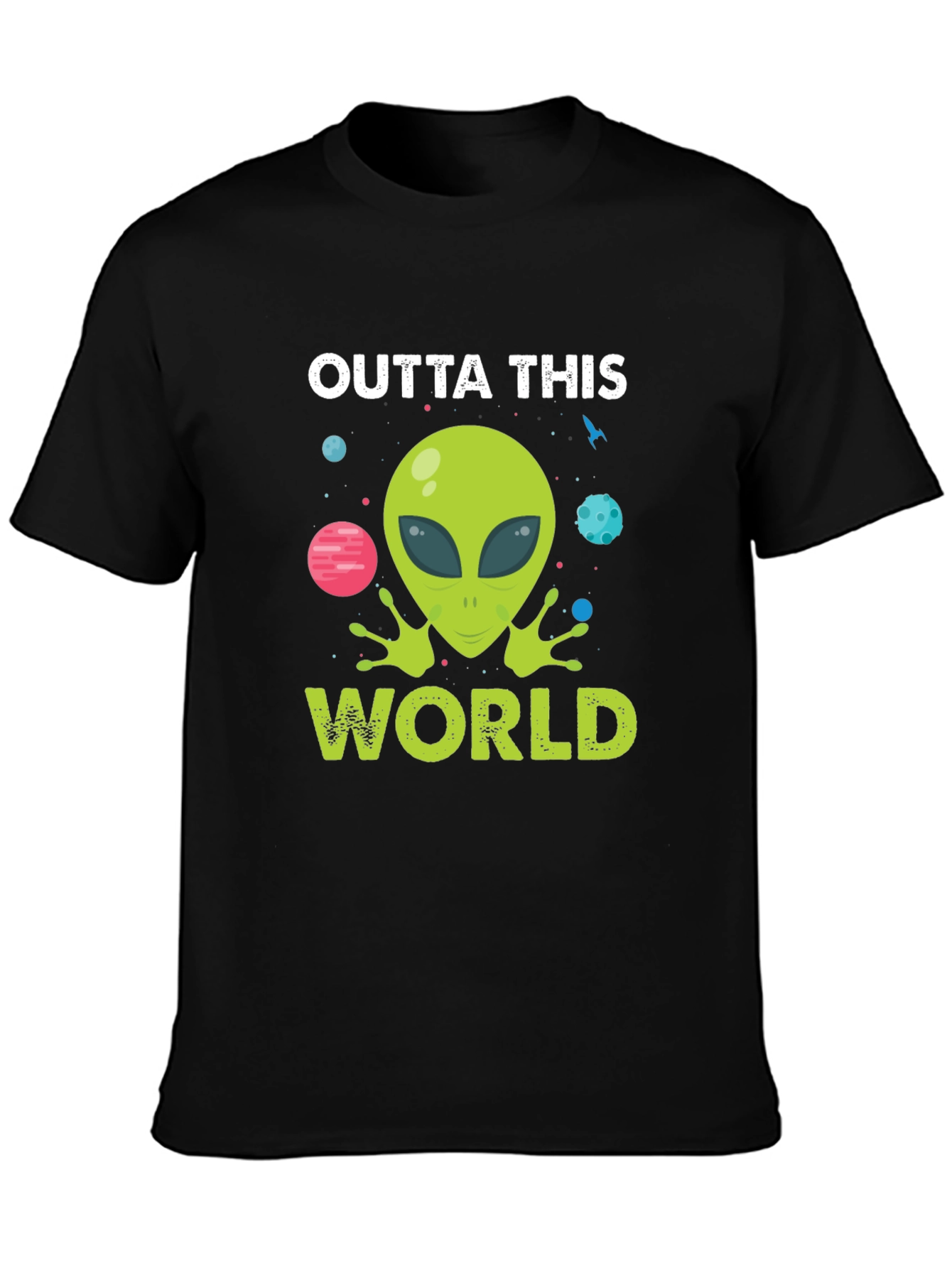 Outta This World Alien Graphic Tee