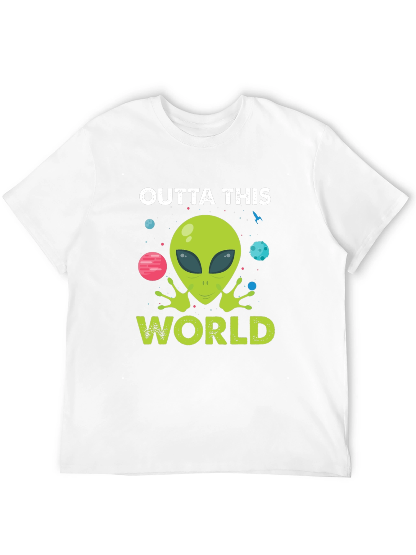 Outta This World Alien Graphic Tee