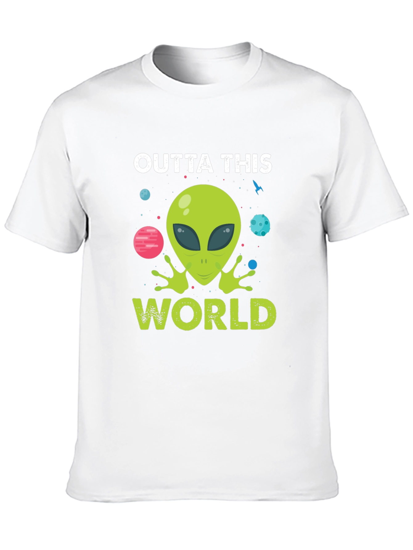 Outta This World Alien Graphic Tee