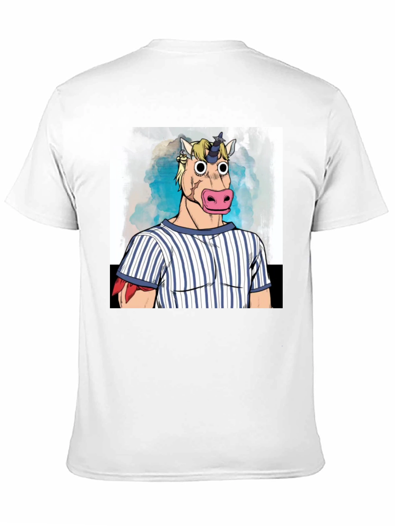 Unicorn Man Graphic Tee - Black