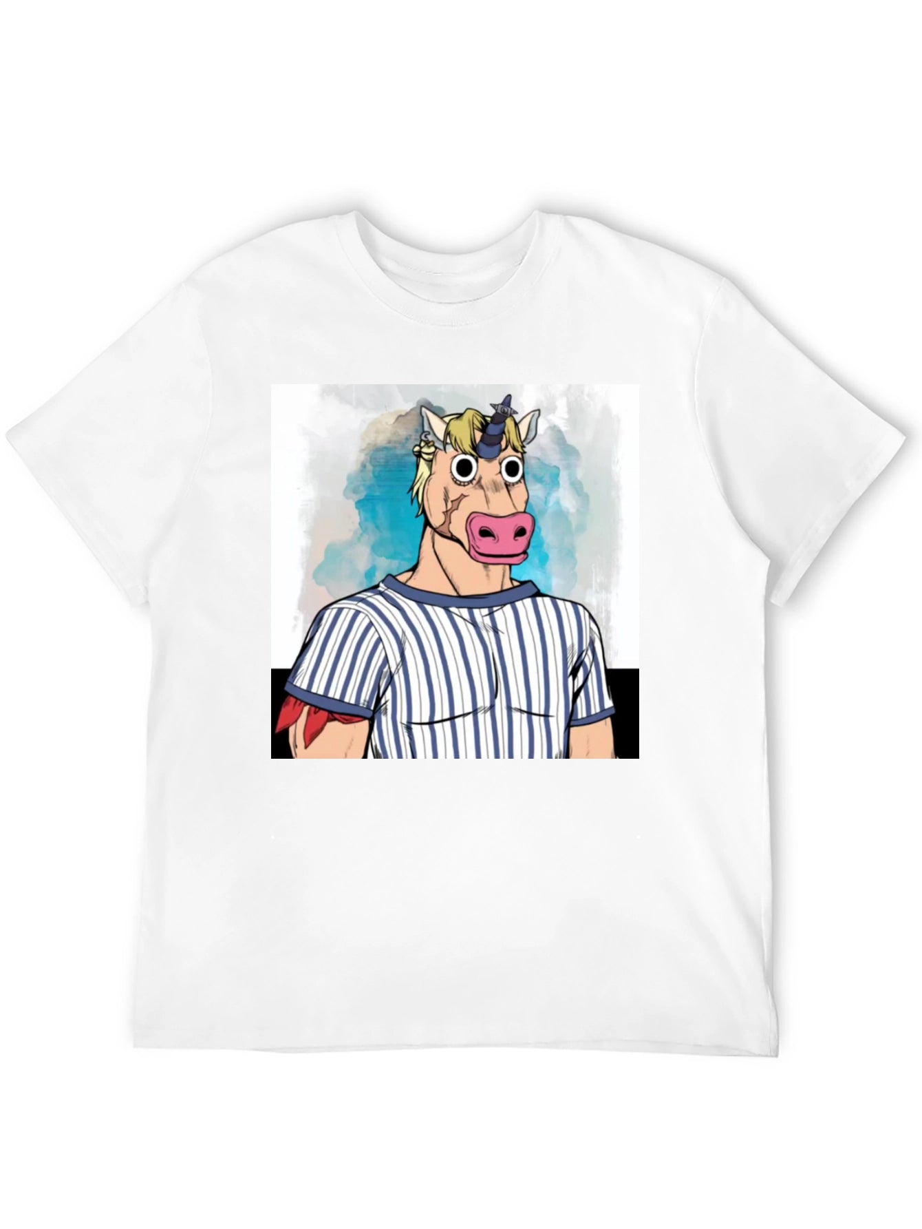 Unicorn Man Graphic Tee - Black