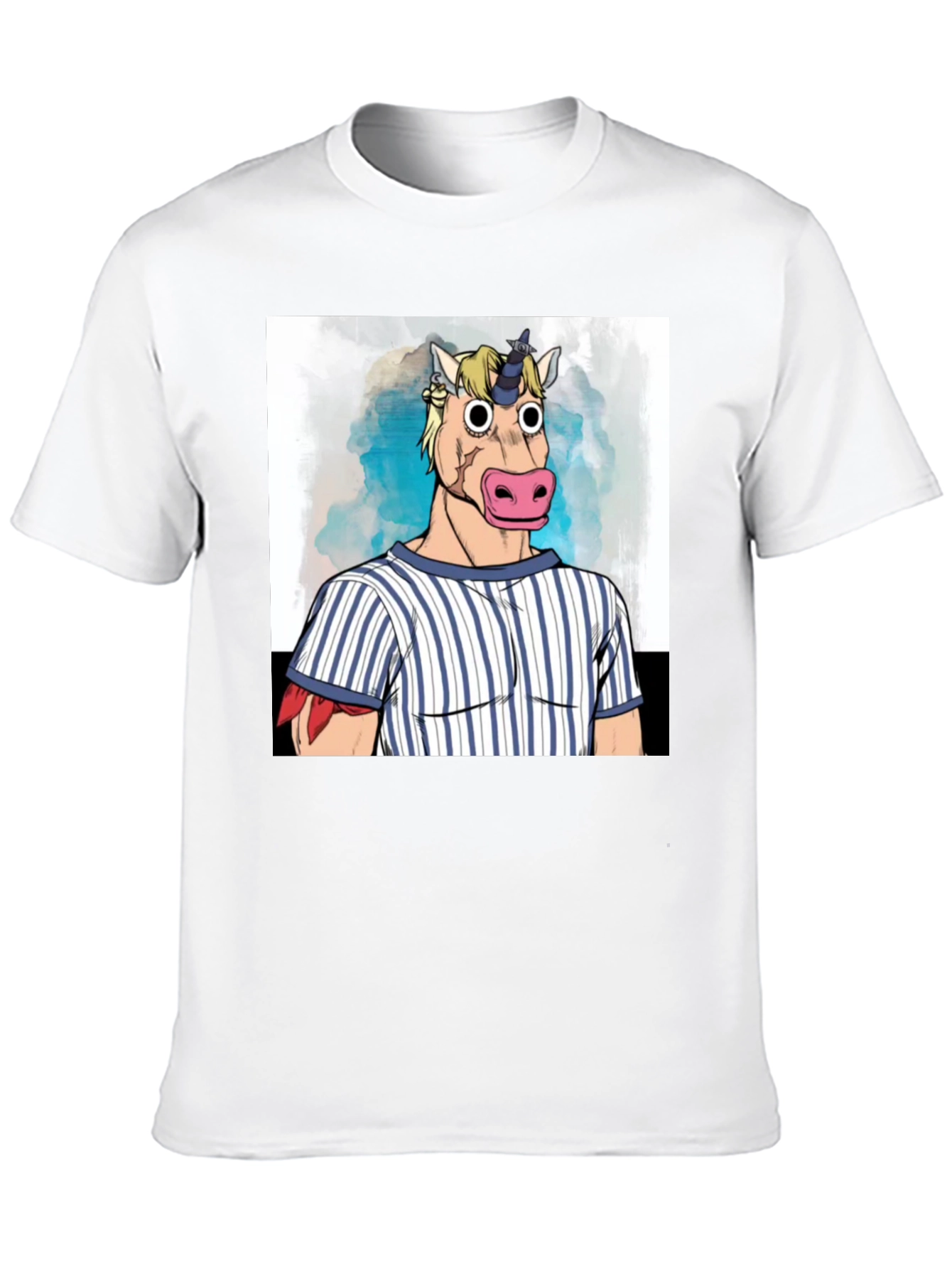 Unicorn Man Graphic Tee - Black