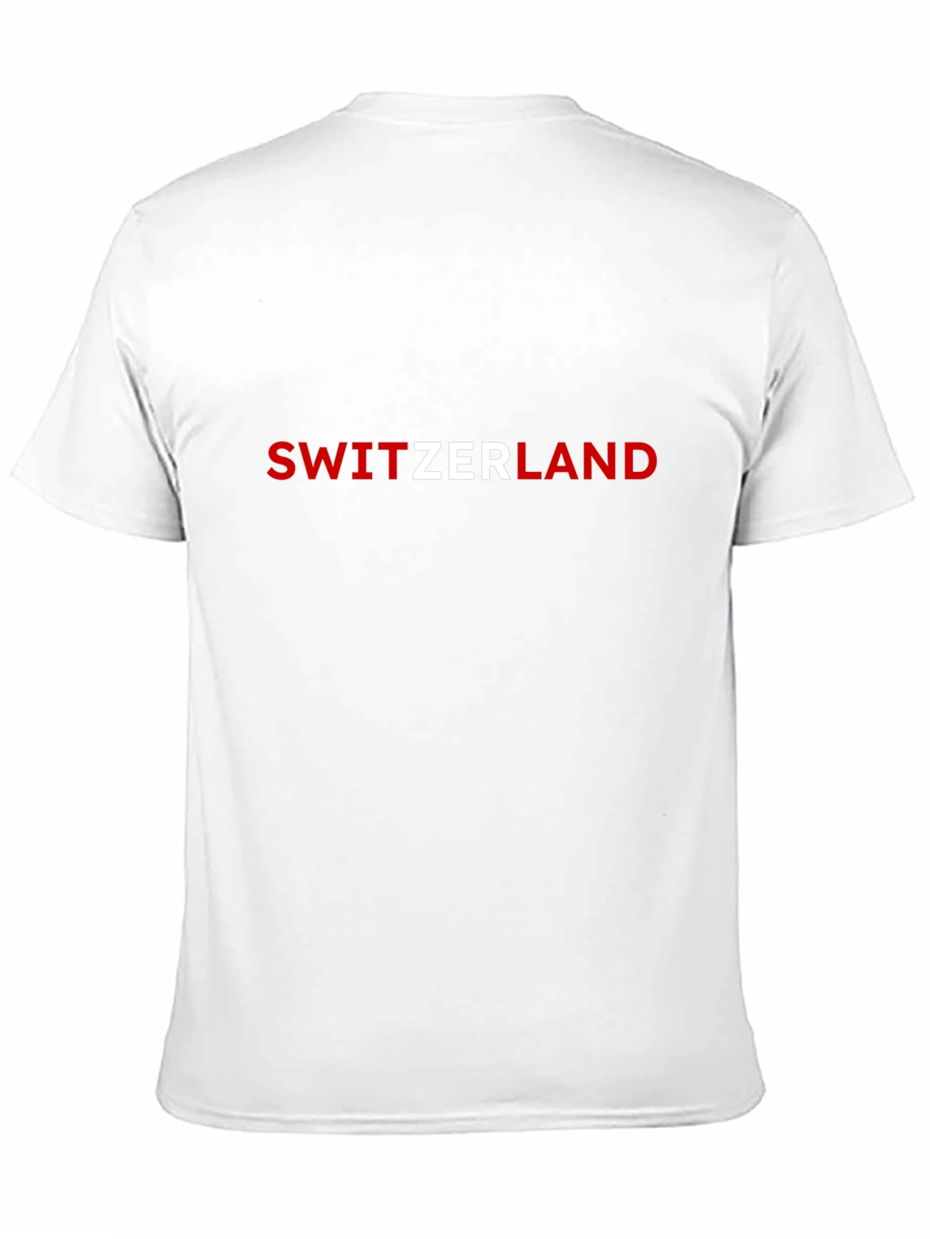 Switzerland Graphic Tee - Black Cotton T-Shirt