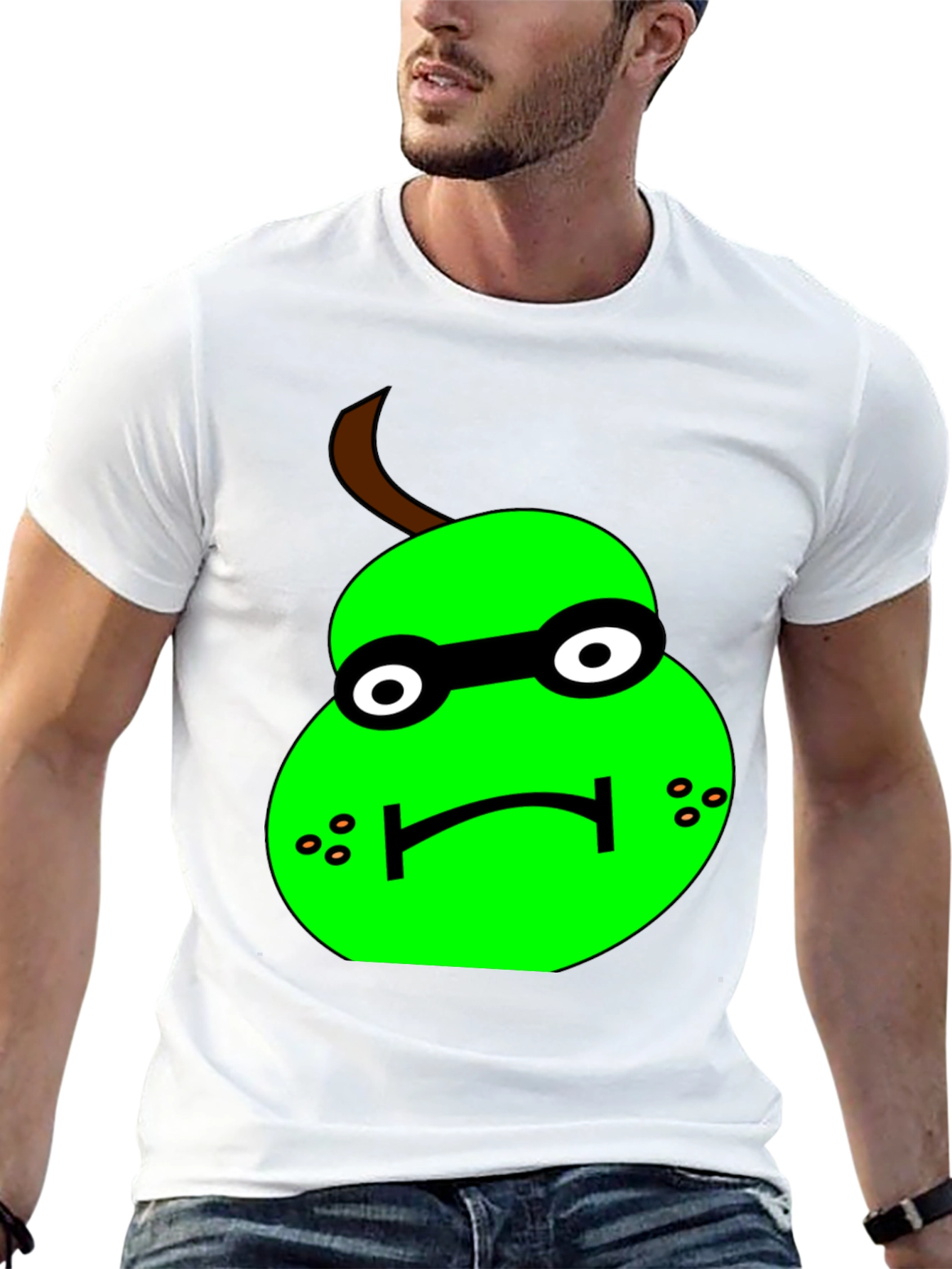 Funny Pear Pun T-Shirt - Black Graphic Tee