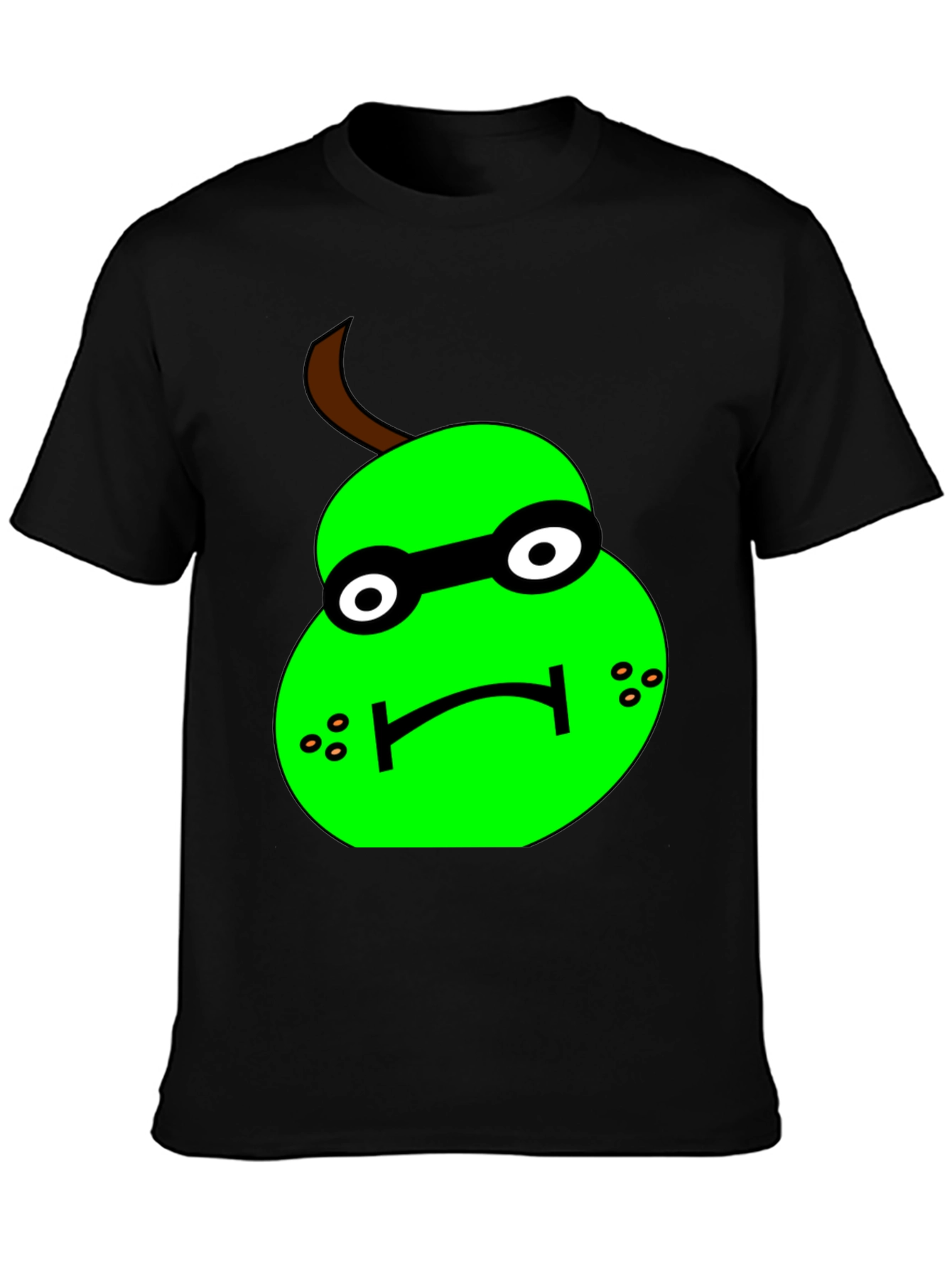 Funny Pear Pun T-Shirt - Black Graphic Tee