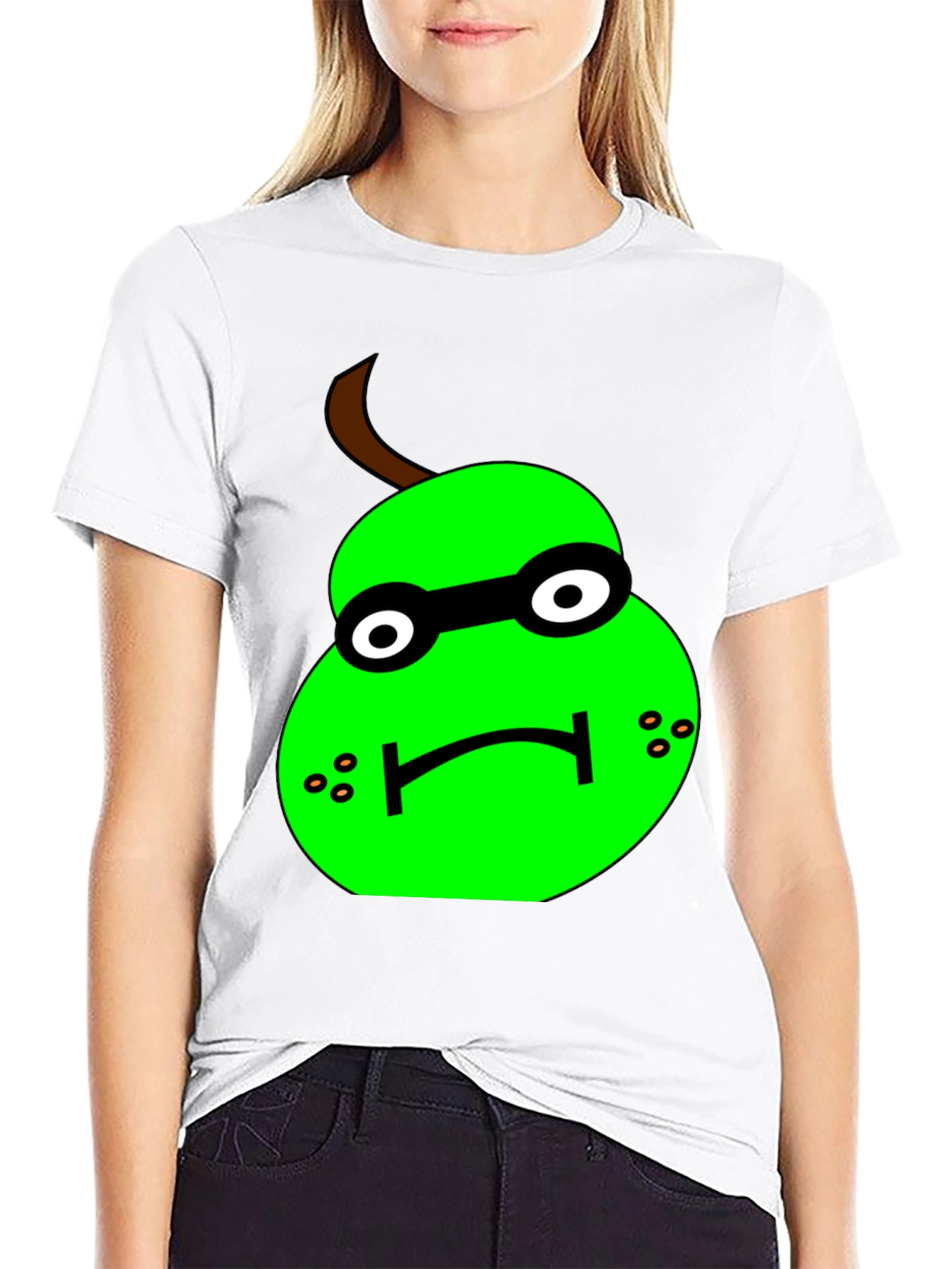 Funny Pear Pun T-Shirt - Black Graphic Tee