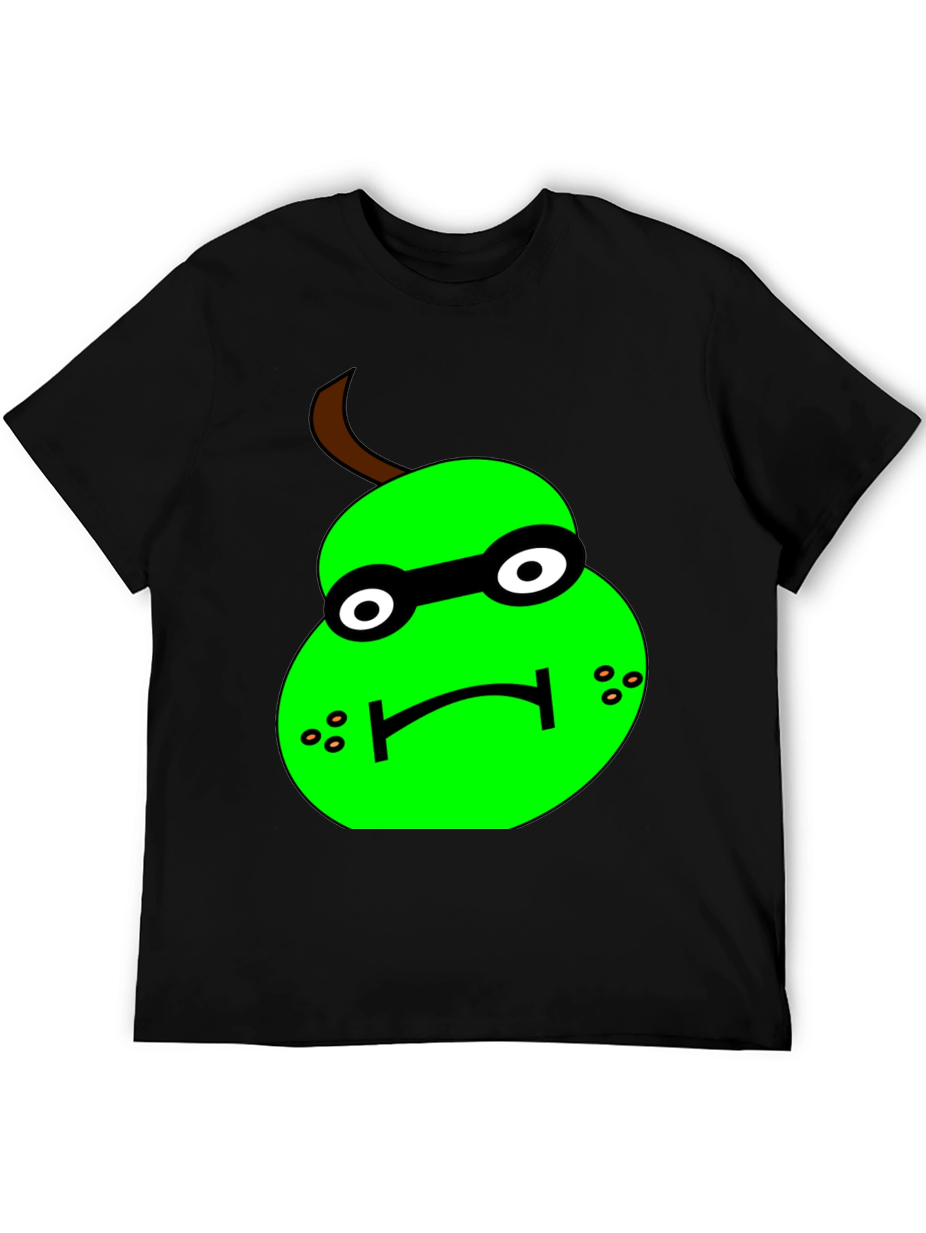 Funny Pear Pun T-Shirt - Black Graphic Tee