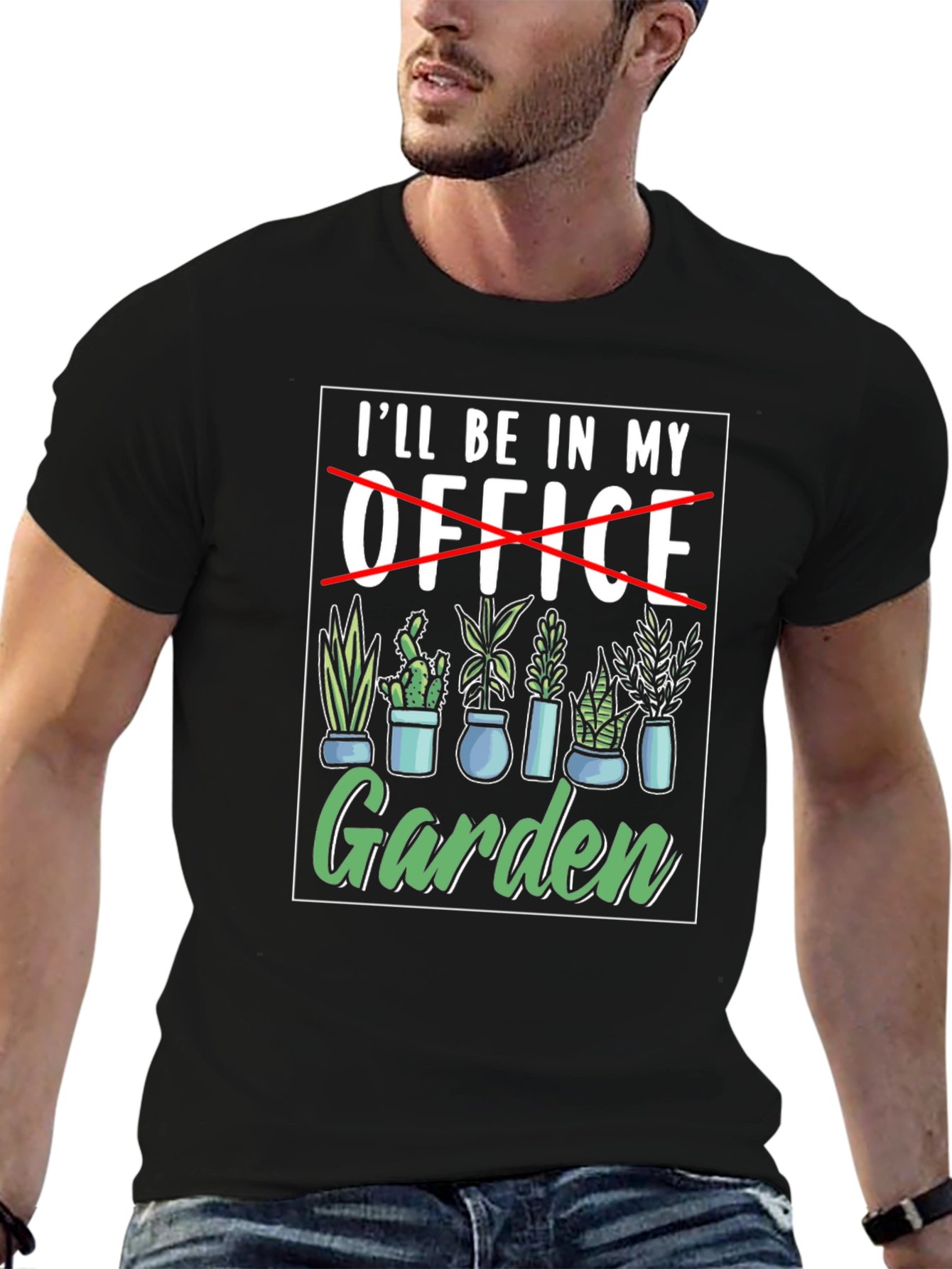 Gardener T-Shirt: Ill Be In My Garden