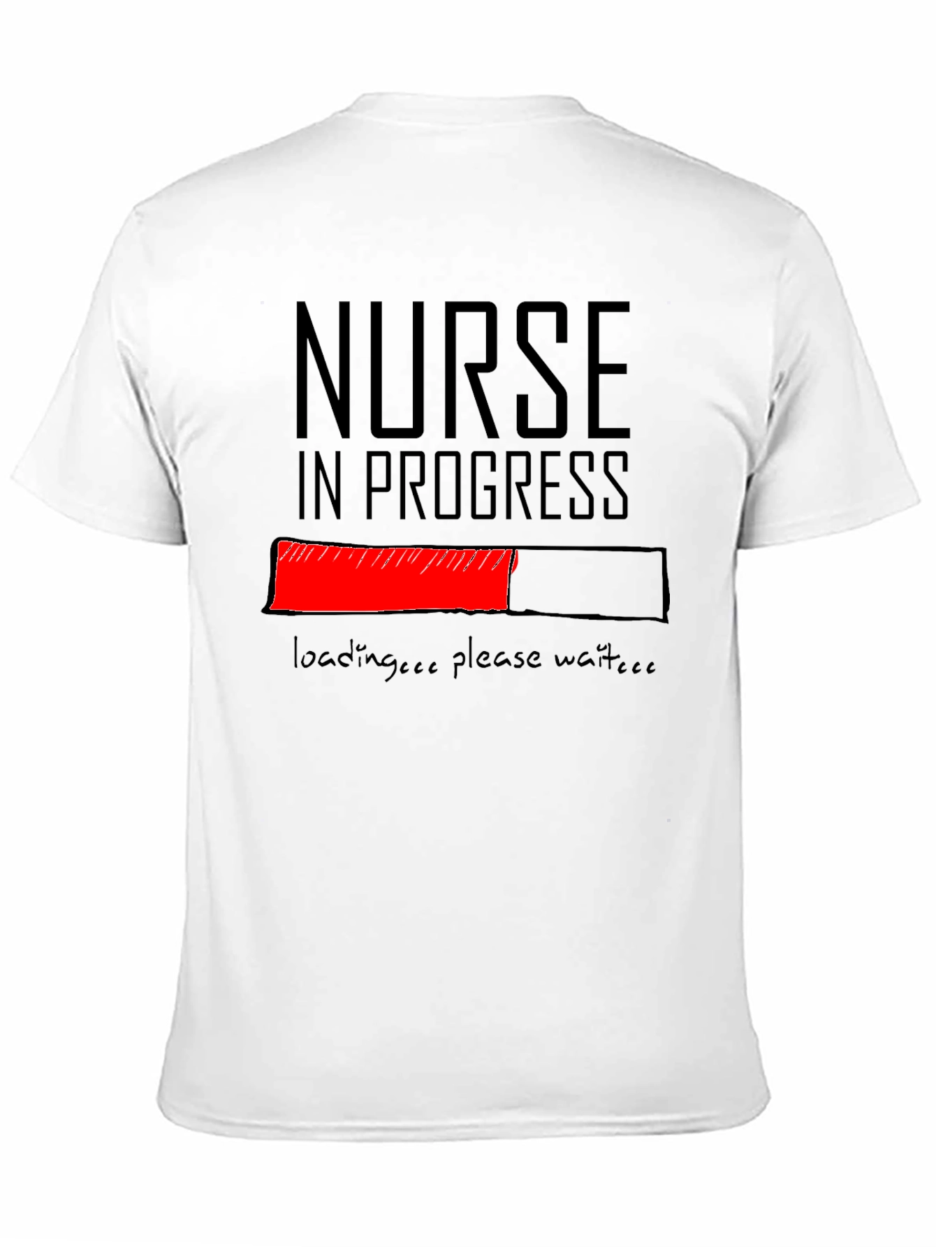 Nurse in Progress Graphic Tee - Black
