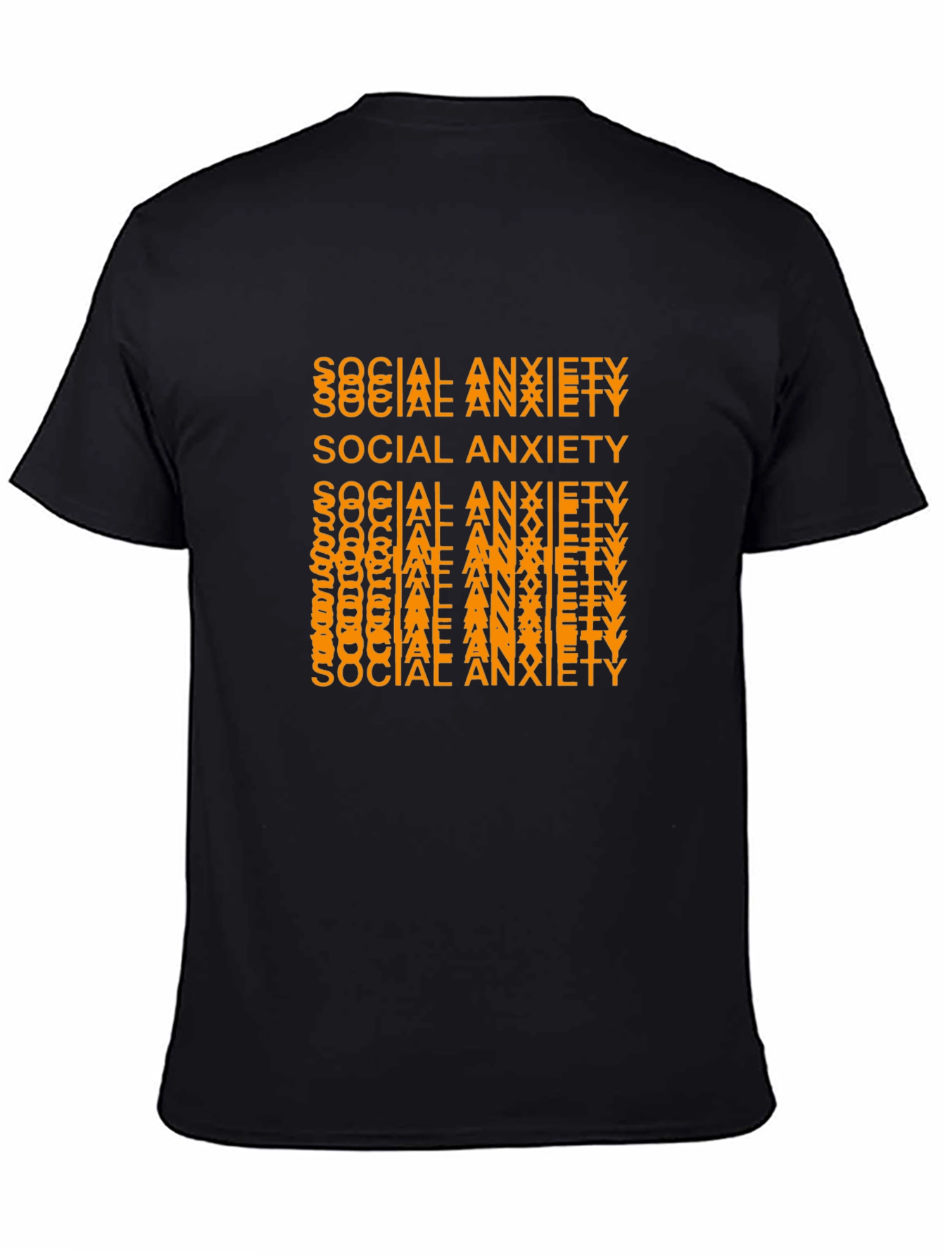Social Anxiety Graphic T-Shirt - Trendy Statement Tee