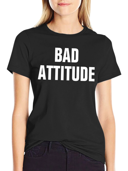 Bad Attitude Graphic Tee - Bold Statement Shirt