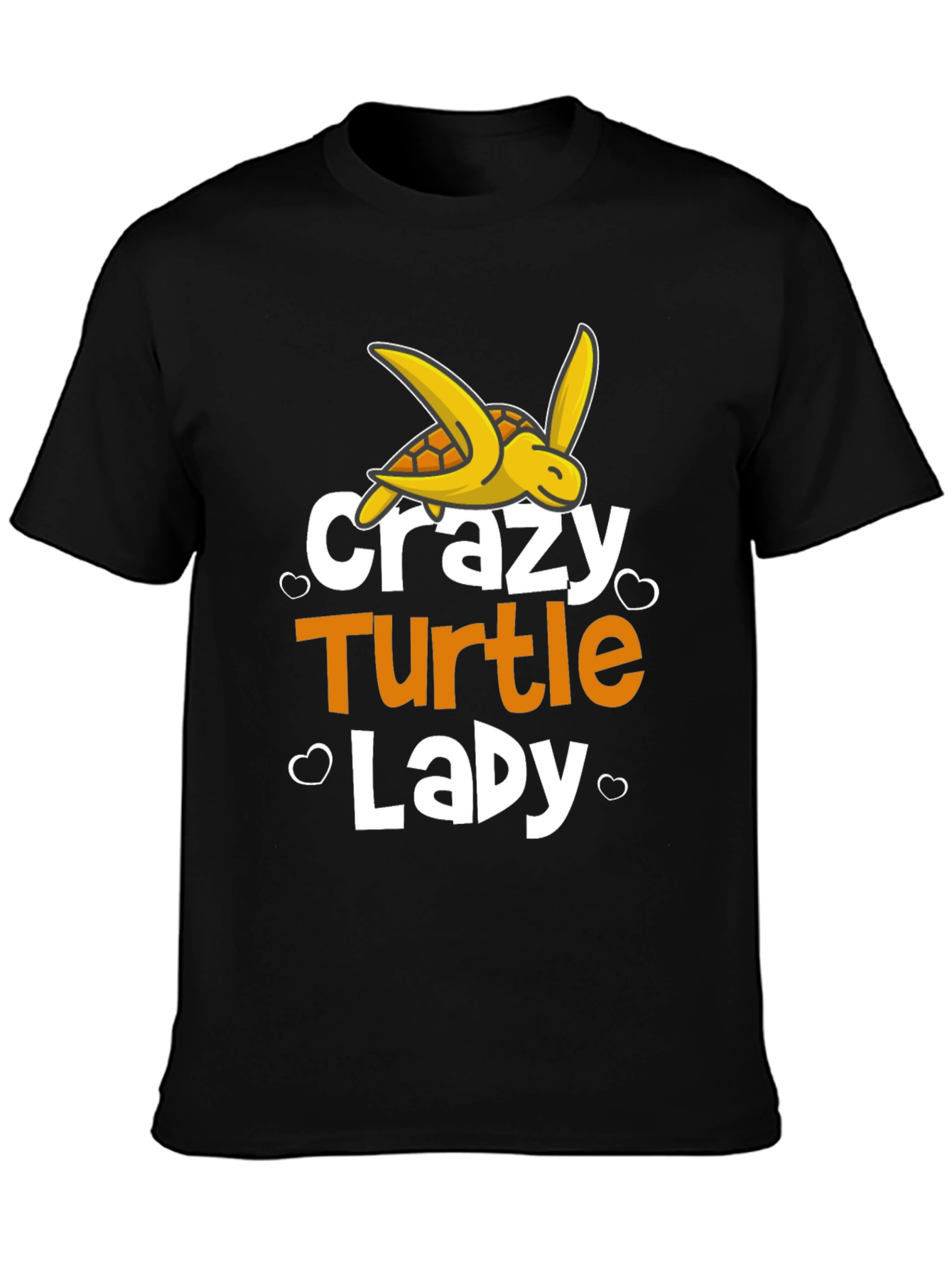 Crazy Turtle Lady Graphic T-Shirt