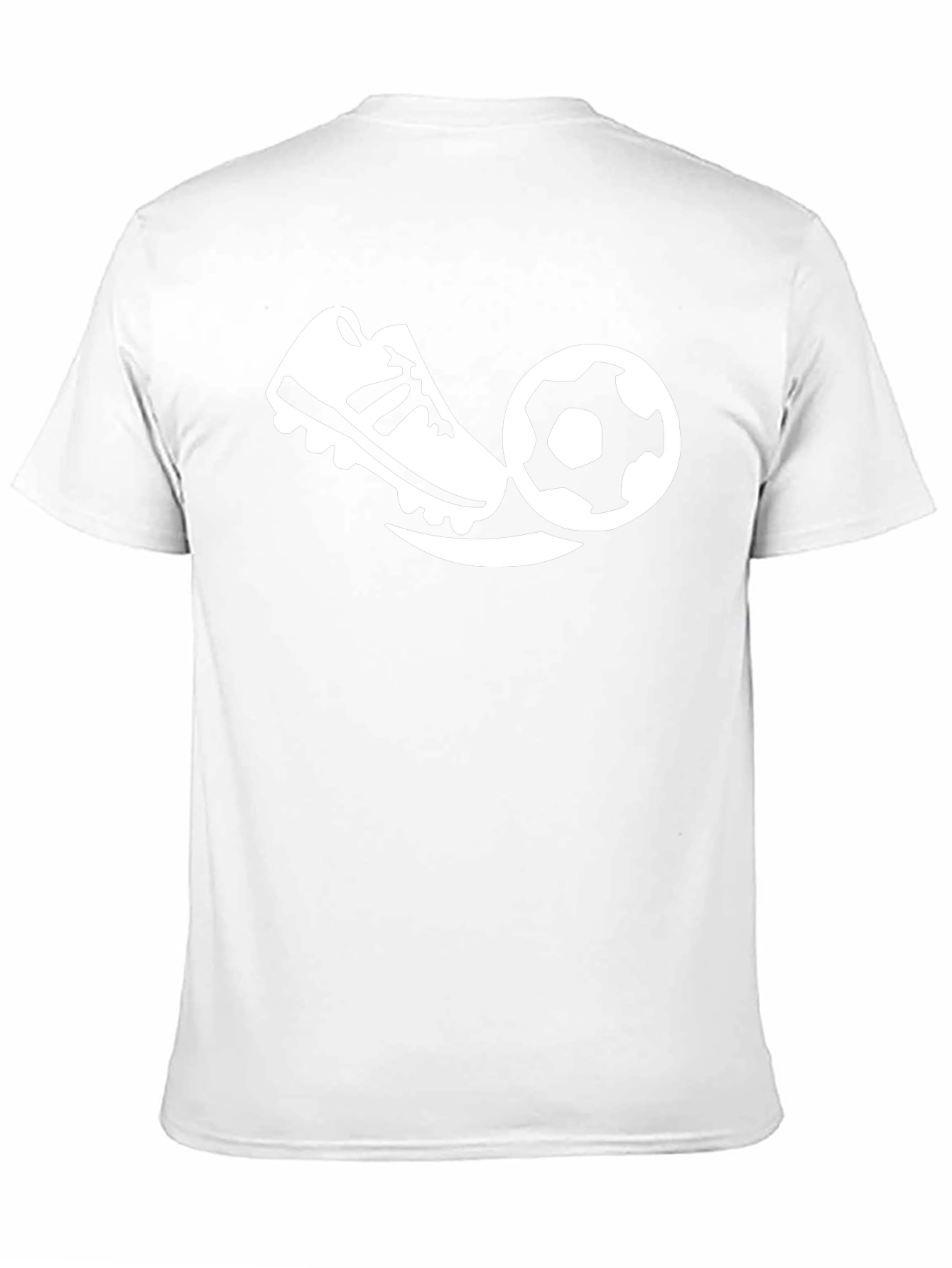 Soccer Shoe and Ball Graphic Tee - Black