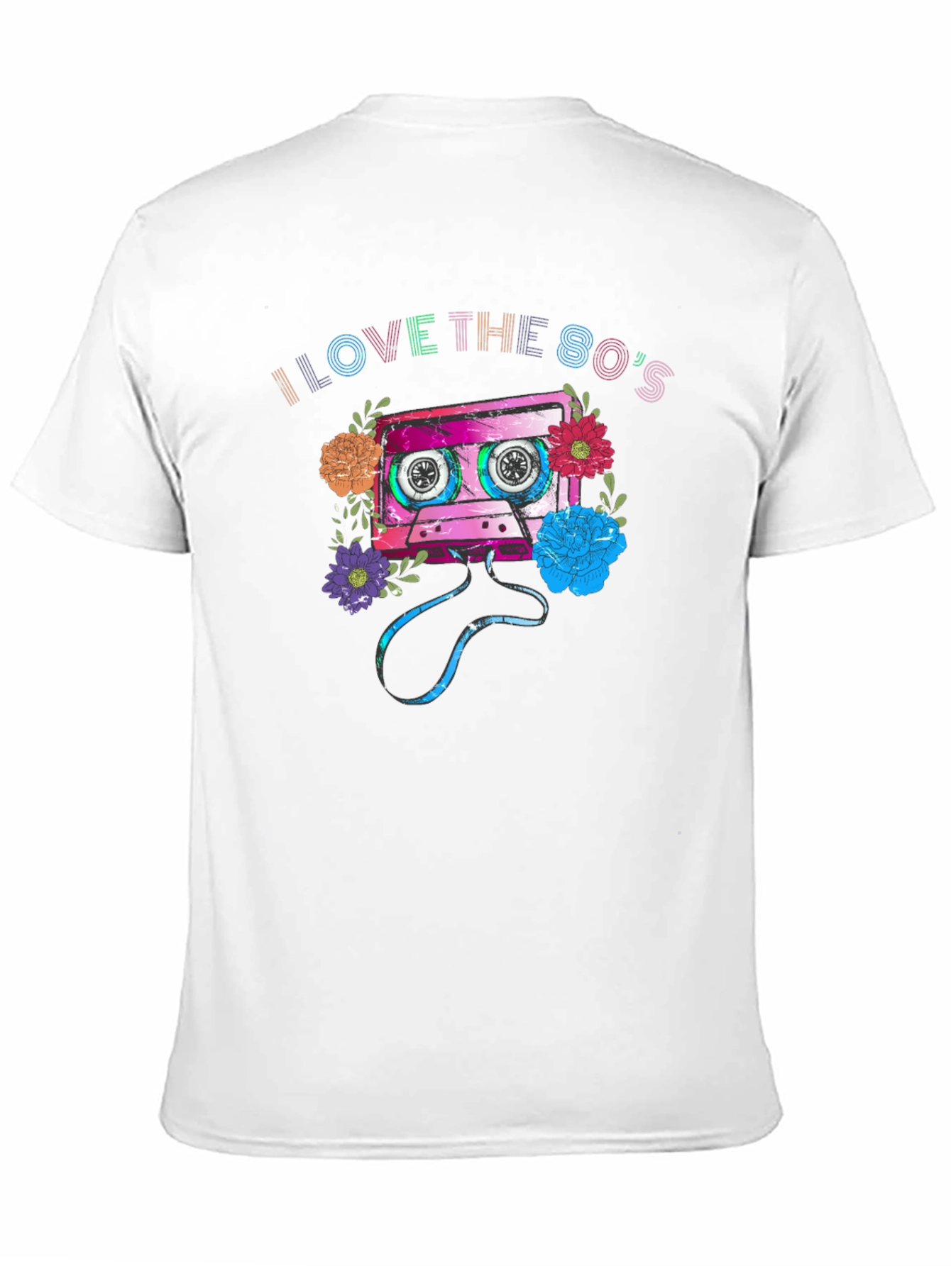 I Love the 80s Cassette Tape Graphic T-Shirt