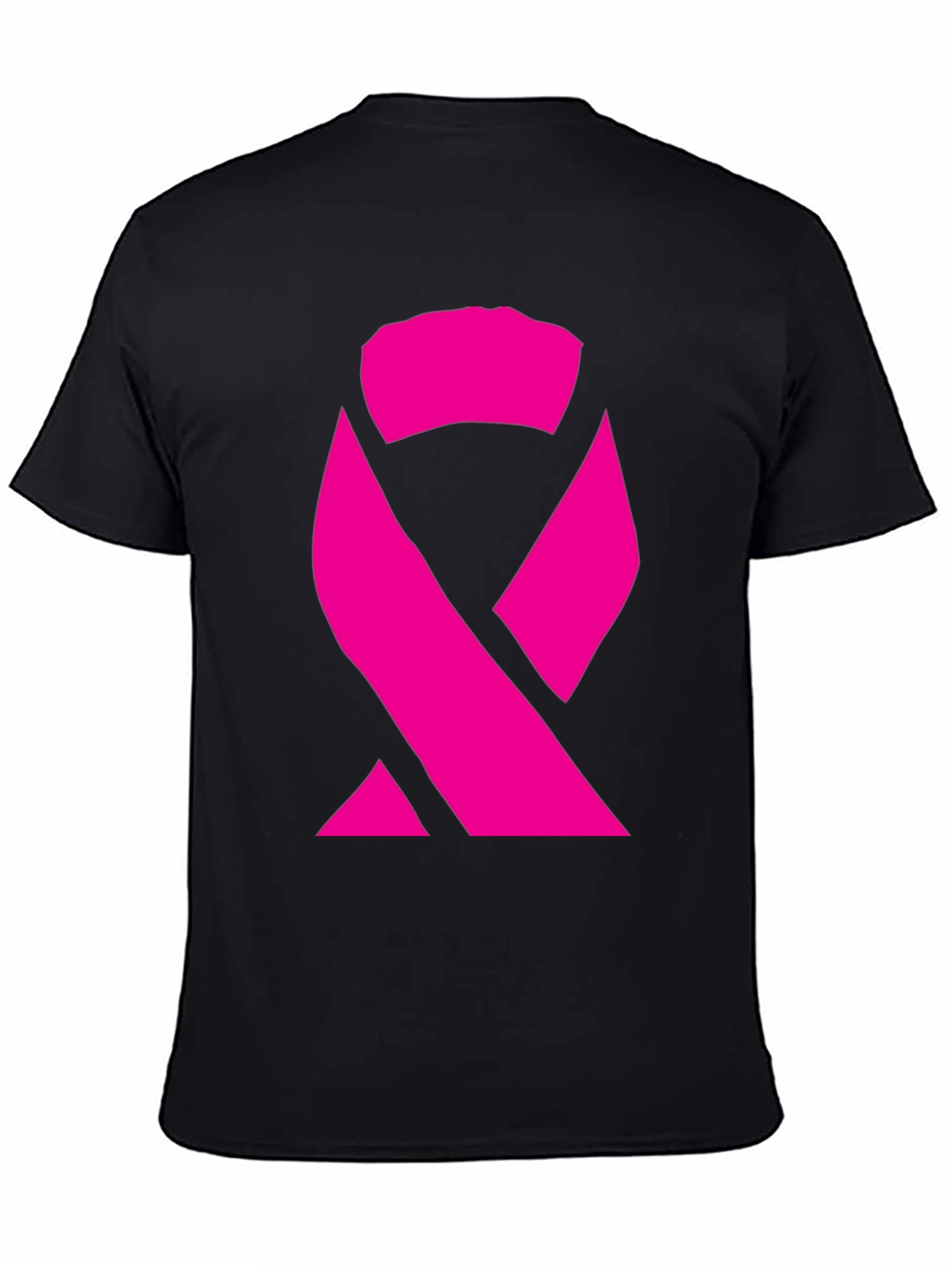 Pink Ribbon Graphic Tee - Awareness Support Shirt