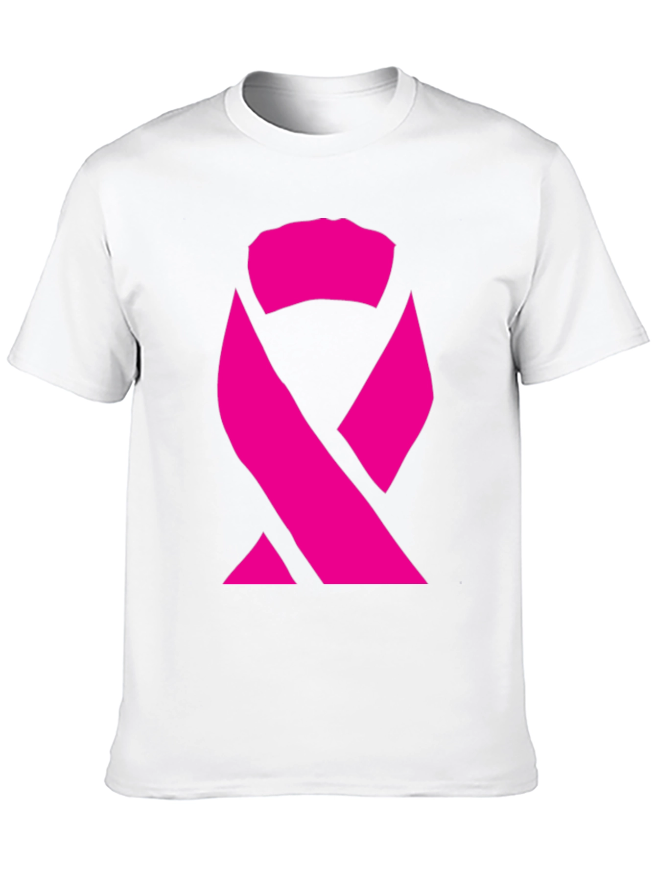 Pink Ribbon Graphic Tee - Awareness Support Shirt