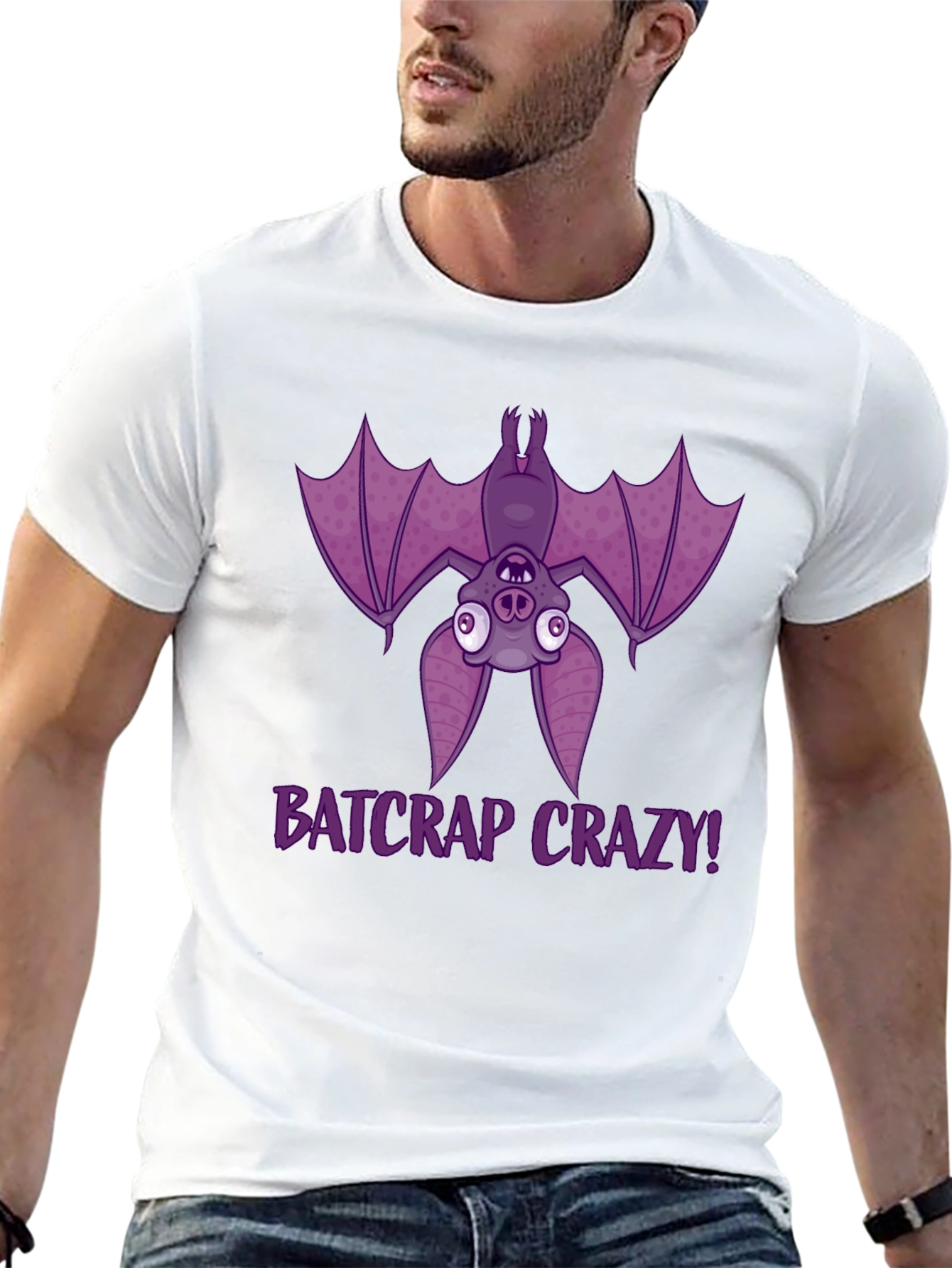 Batcrap Crazy Bat T-Shirt Halloween Costume