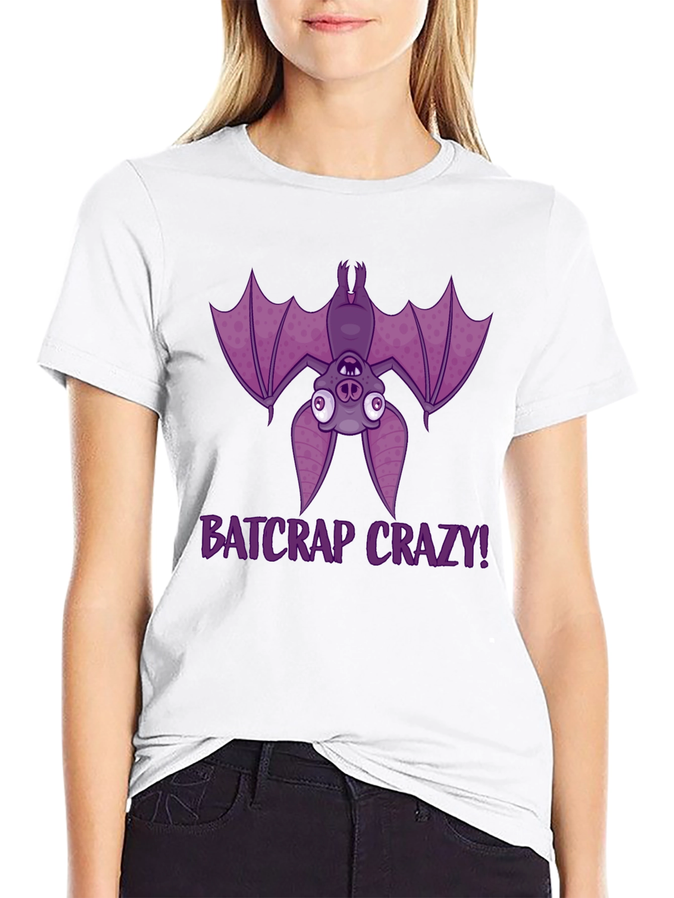 Batcrap Crazy Bat T-Shirt Halloween Costume