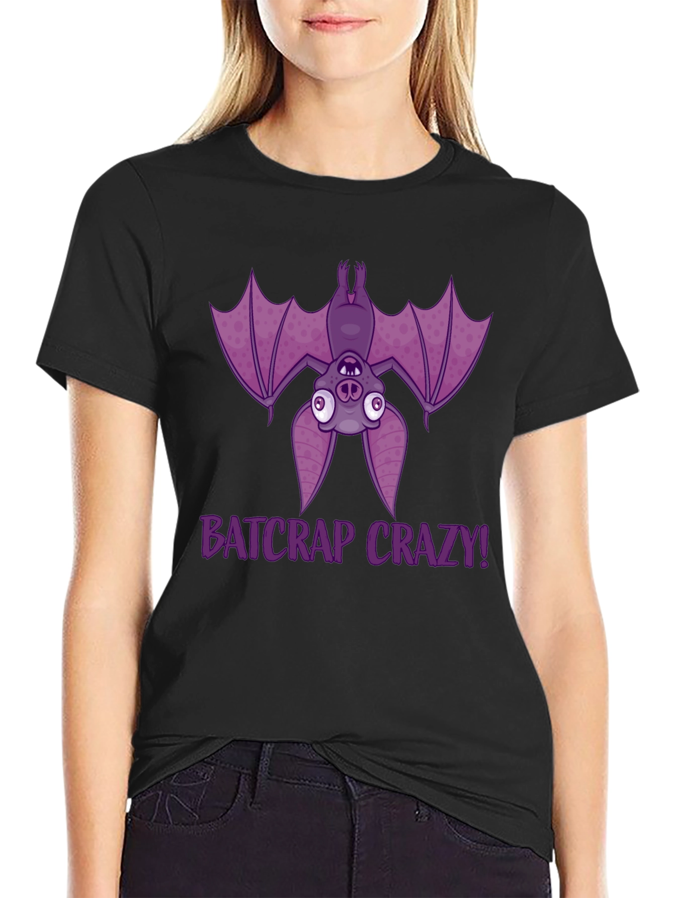 Batcrap Crazy Bat T-Shirt Halloween Costume