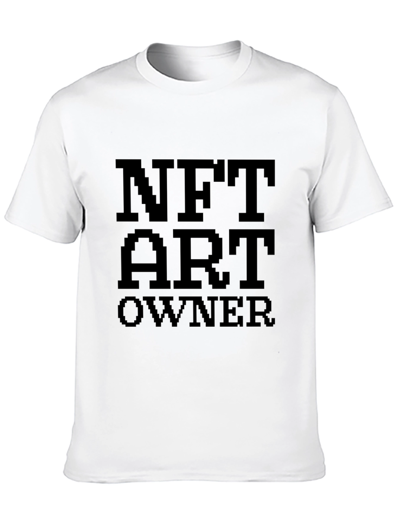 NFT Art Owner Black T-Shirt