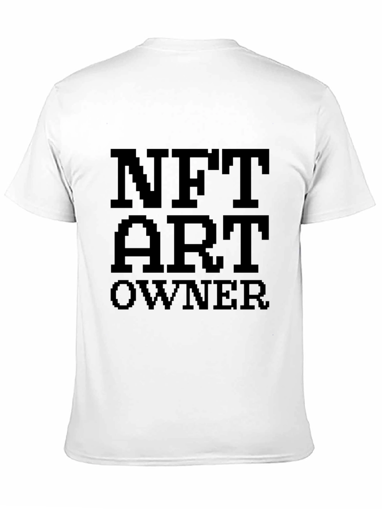 NFT Art Owner Black T-Shirt