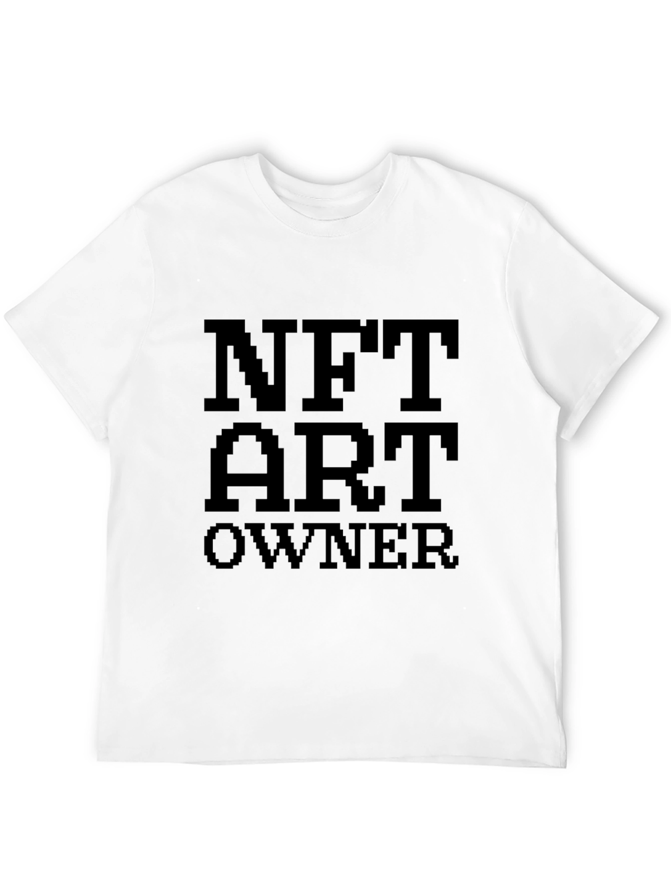 NFT Art Owner Black T-Shirt
