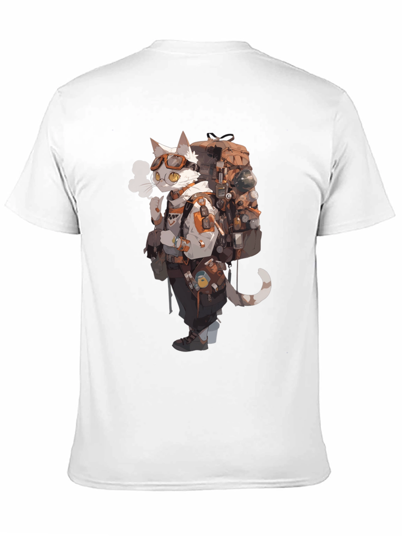 Adventurer Cat Graphic Tee