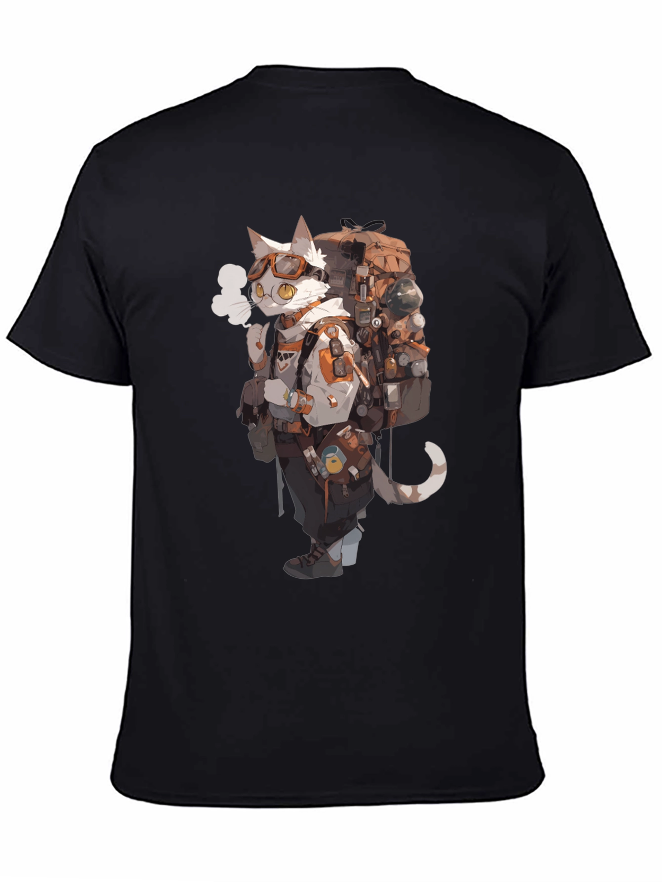 Adventurer Cat Graphic Tee