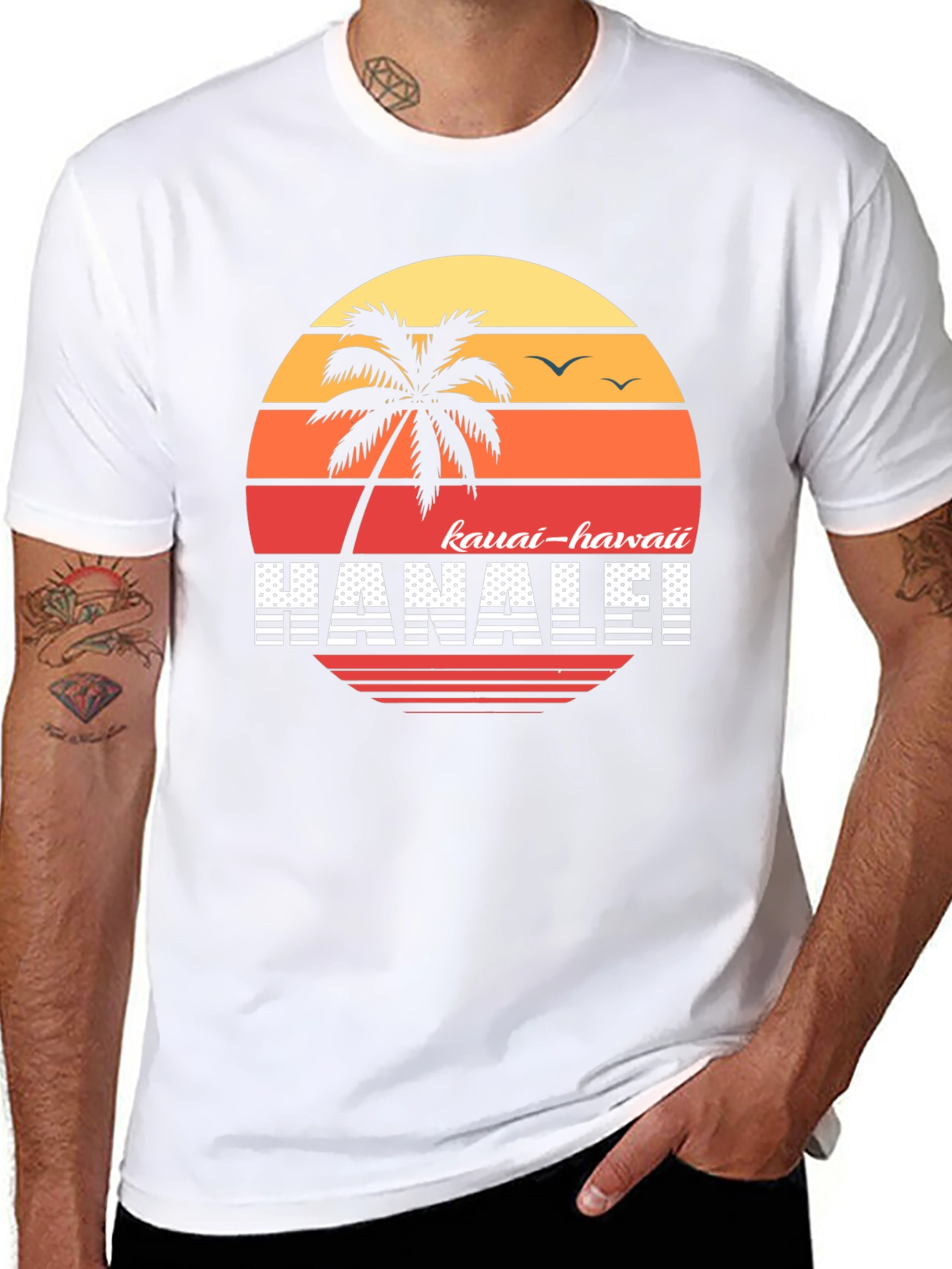 Kauai Hawaii Hanalei Graphic T-Shirt