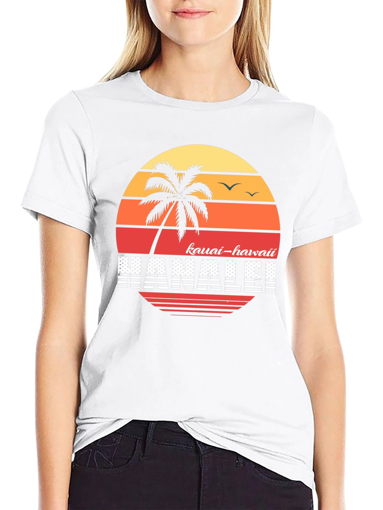 Kauai Hawaii Hanalei Graphic T-Shirt