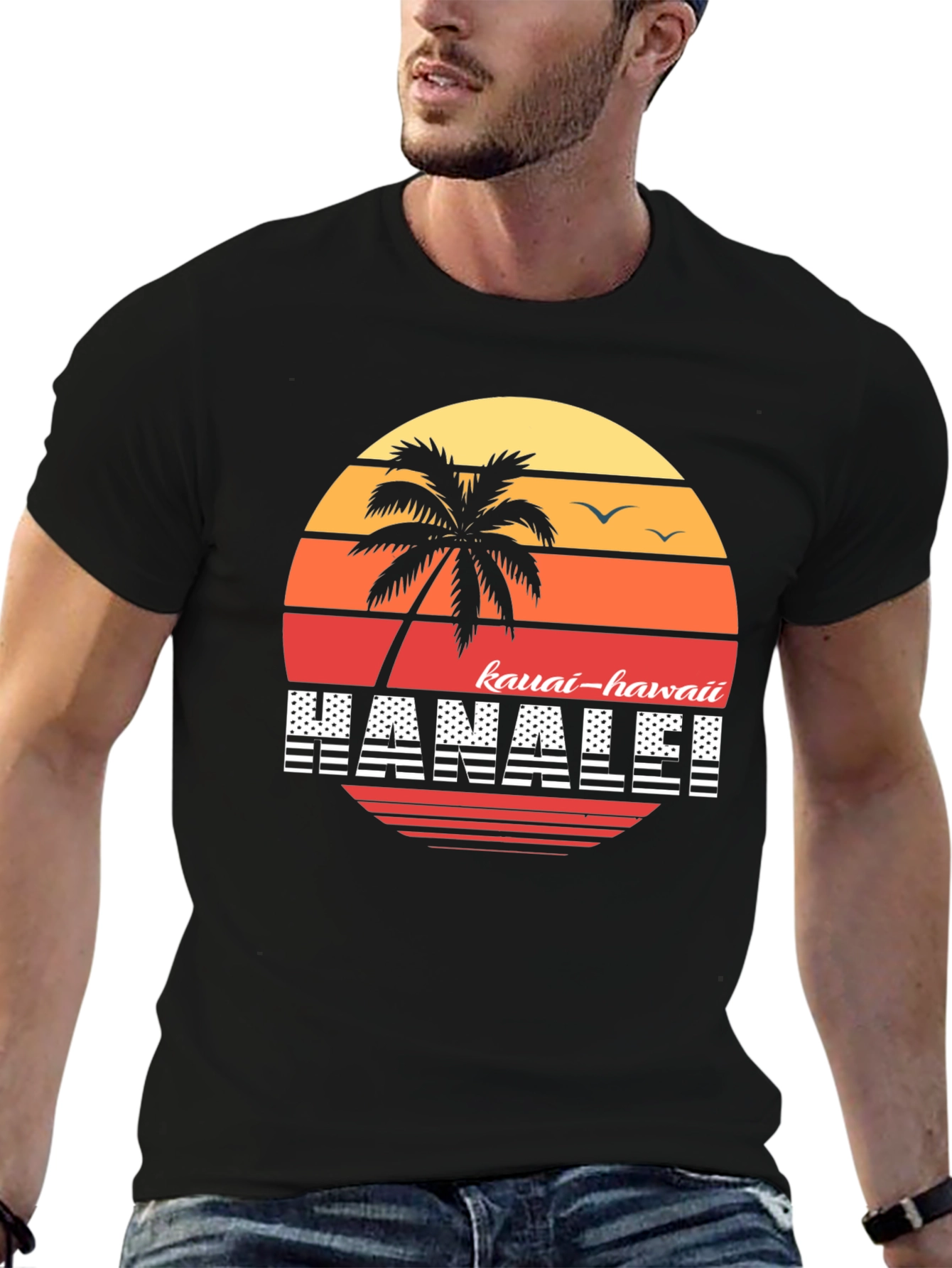 Kauai Hawaii Hanalei Graphic T-Shirt
